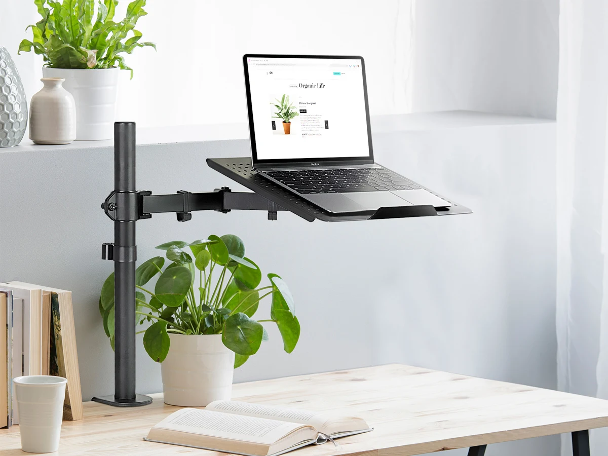 Mount-It! Height-Adjustable Laptop Notebook Desk Stand
