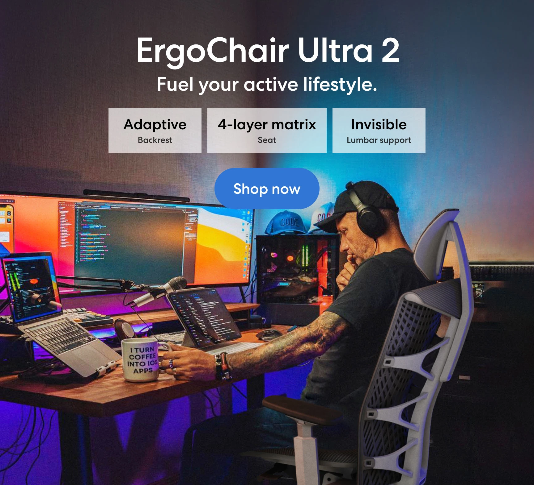 Autonomous ErgoChair Ultra 2