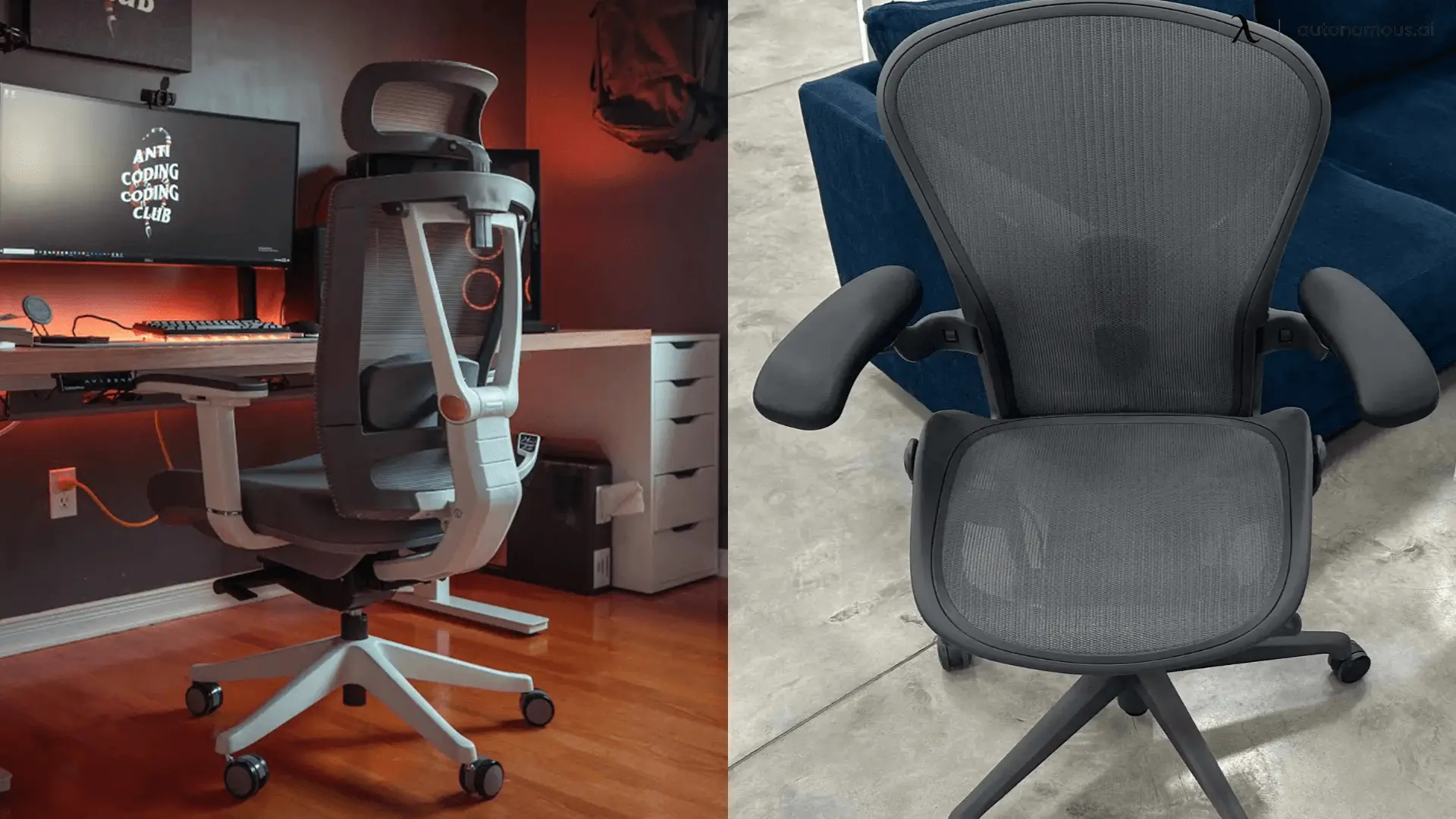 Autonomous ErgoChair Pro vs. Herman Miller Aeron: Which One Is Right for You?