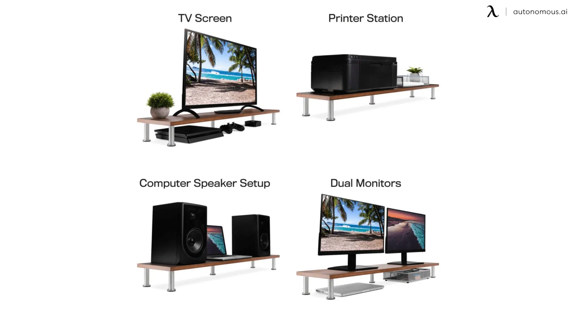 Your workspace setup also plays a key role in whether you should use a computer monitor or TV for PC.