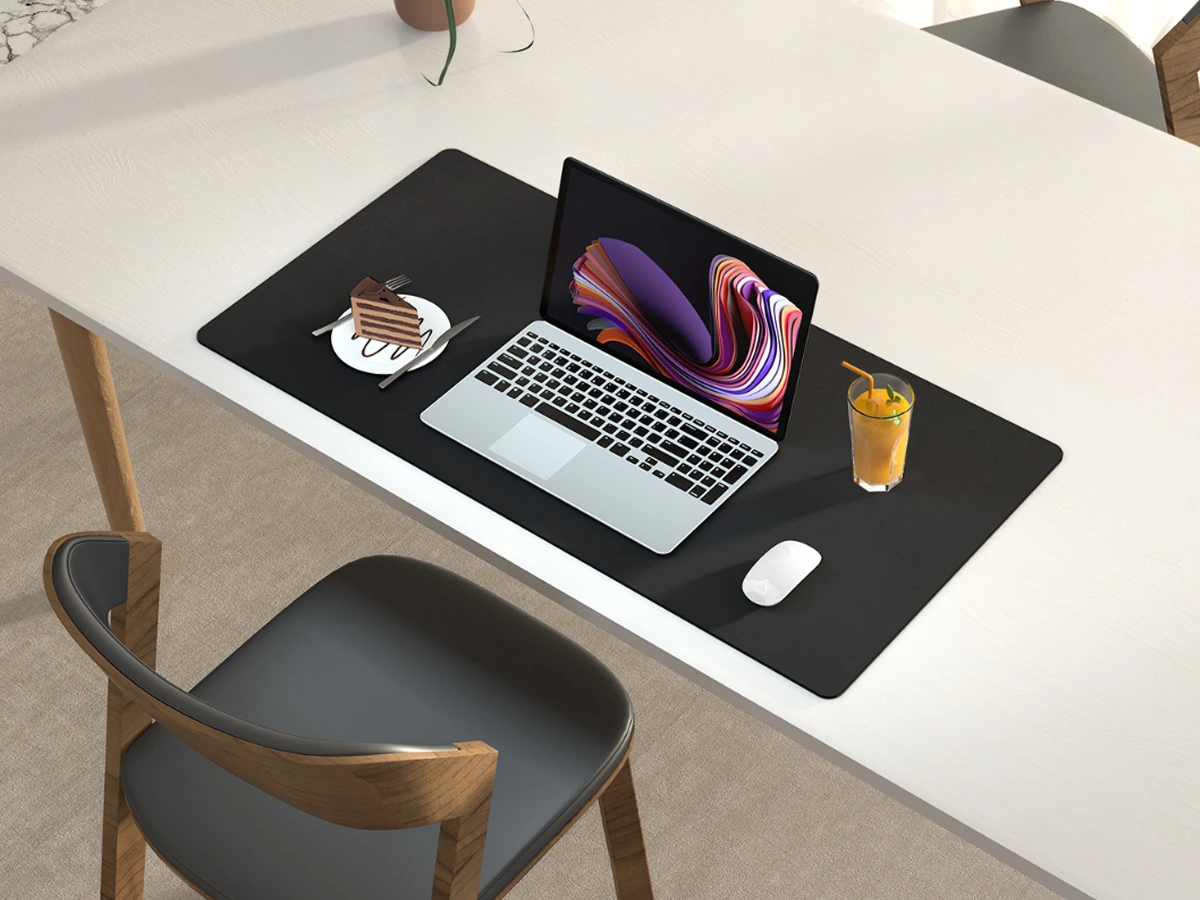 AOTHIA Non-Slip PU Leather Desk Pad Protector