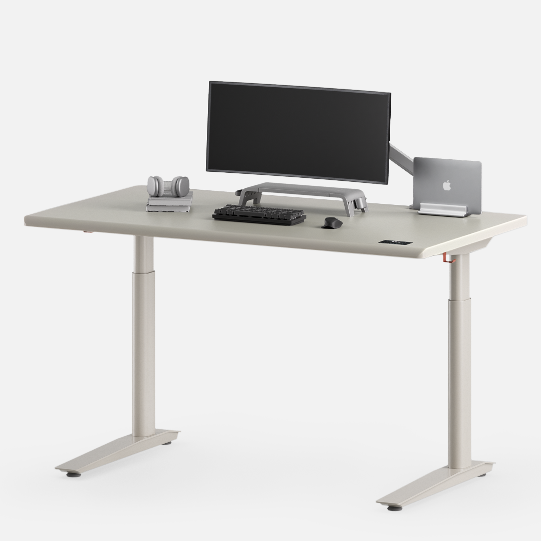 Autonomous SmartDesk 5 Standing Desk Stone Beige - SmartDesk 5 Pro