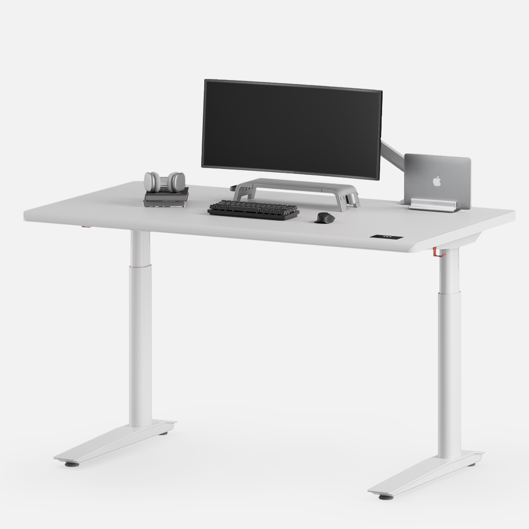 Autonomous SmartDesk 5 Standing Desk Titanium White - SmartDesk 5 Pro