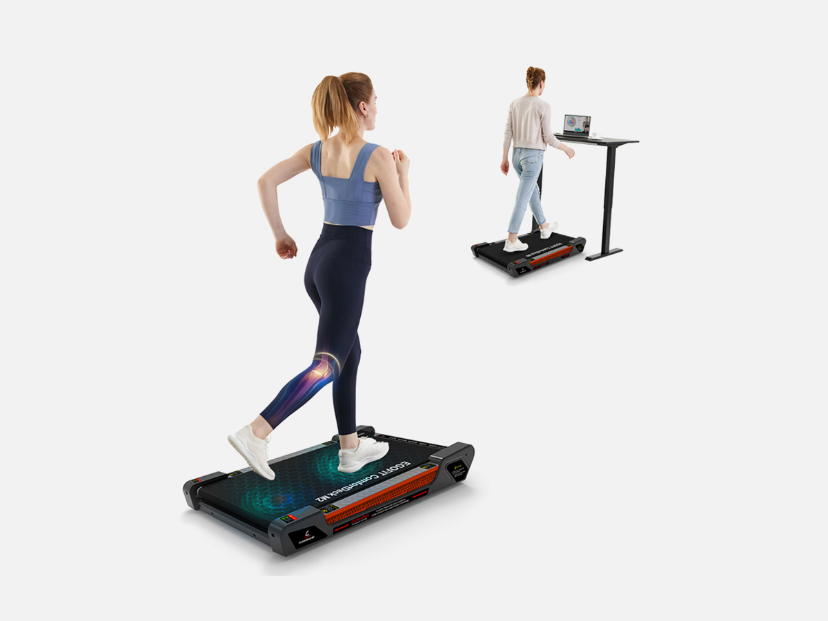 Egofit ComfortDeck-M2 Treadmill: Honeycomb Cushioning