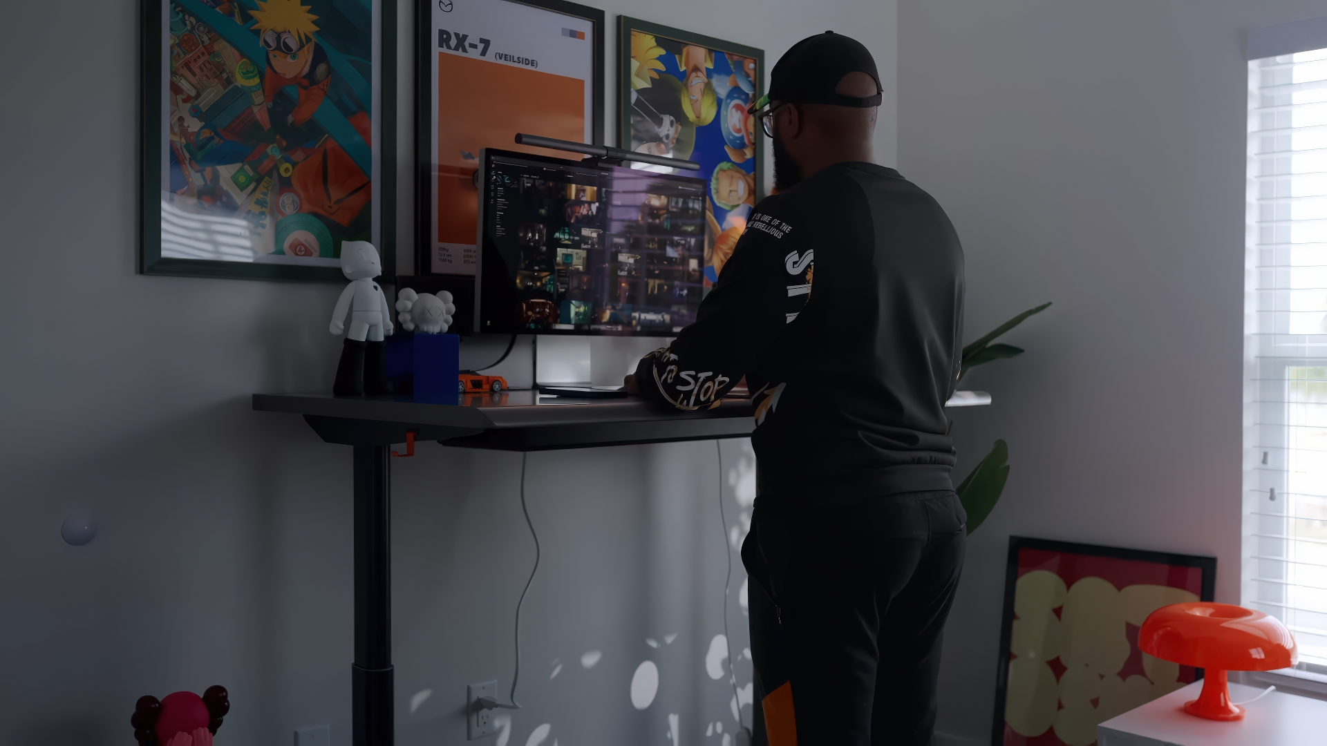 Elevating my workspace, literally and figuratively with the Autonomous Desk Pro. Seamless transitions between sitting and standing, and cable management that actually works. It fits the minimal aesthetic vibes that we all love. It is Subtle, Smart, and Smooth. The motors are super quite and this meteor grey color is absolutely gorgeous. It’s a desk that keeps you comfortable longer so you can stay productive longer.