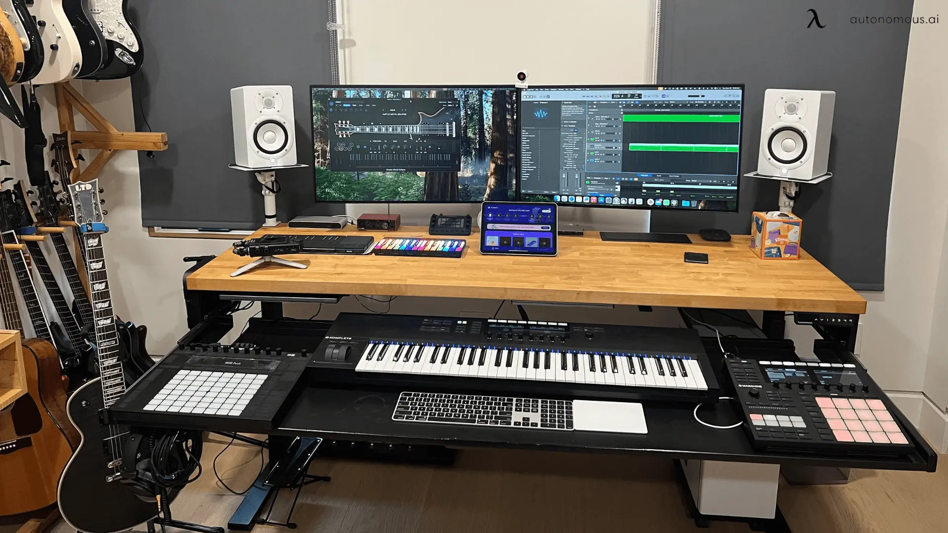 Idea 8: A Musician's Recording Studio with a Soundboard