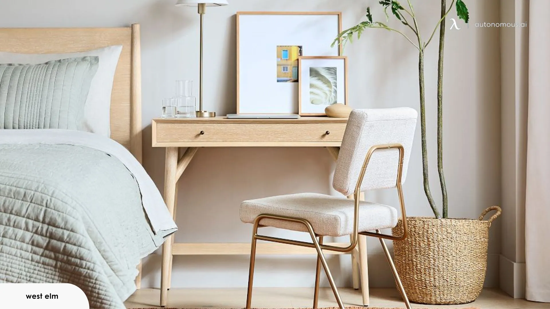 Mid-Century Mini Desk