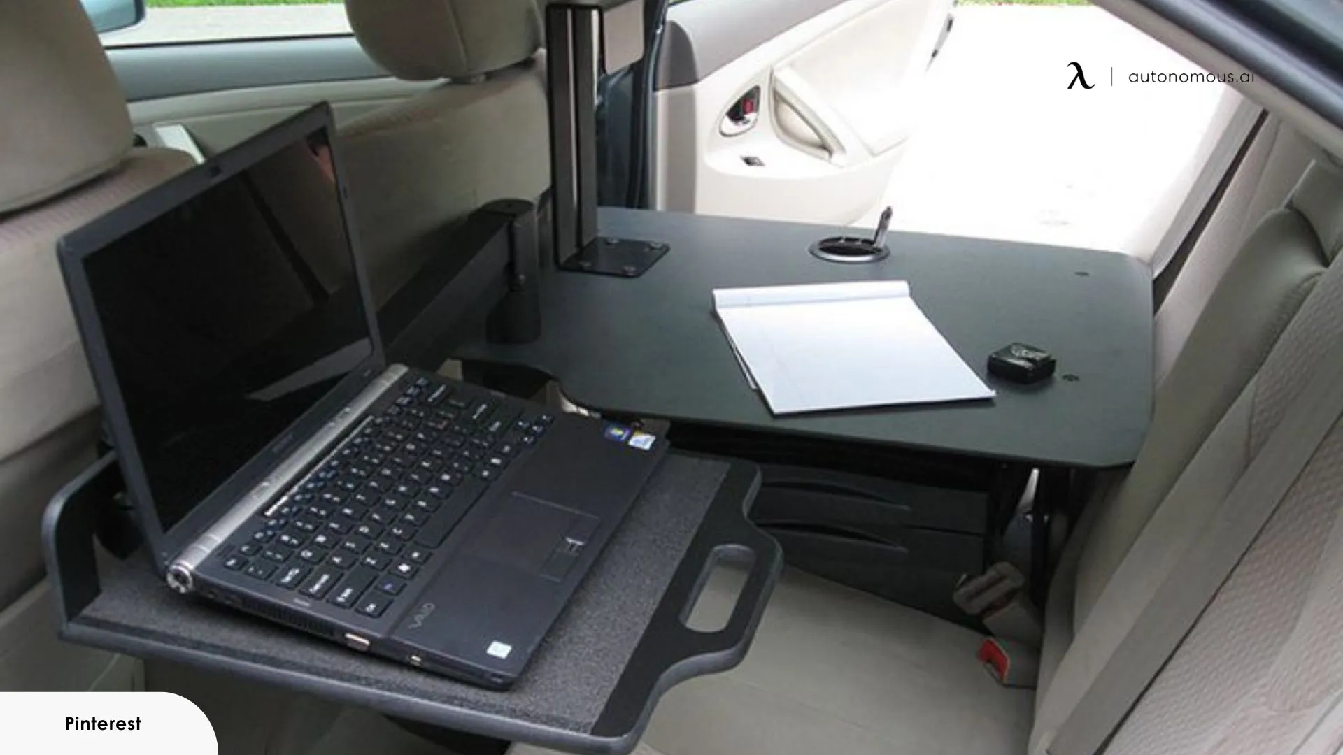 car office setup