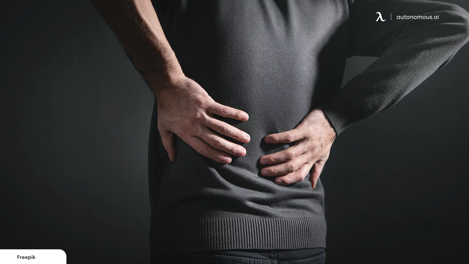 back pain from standing at work