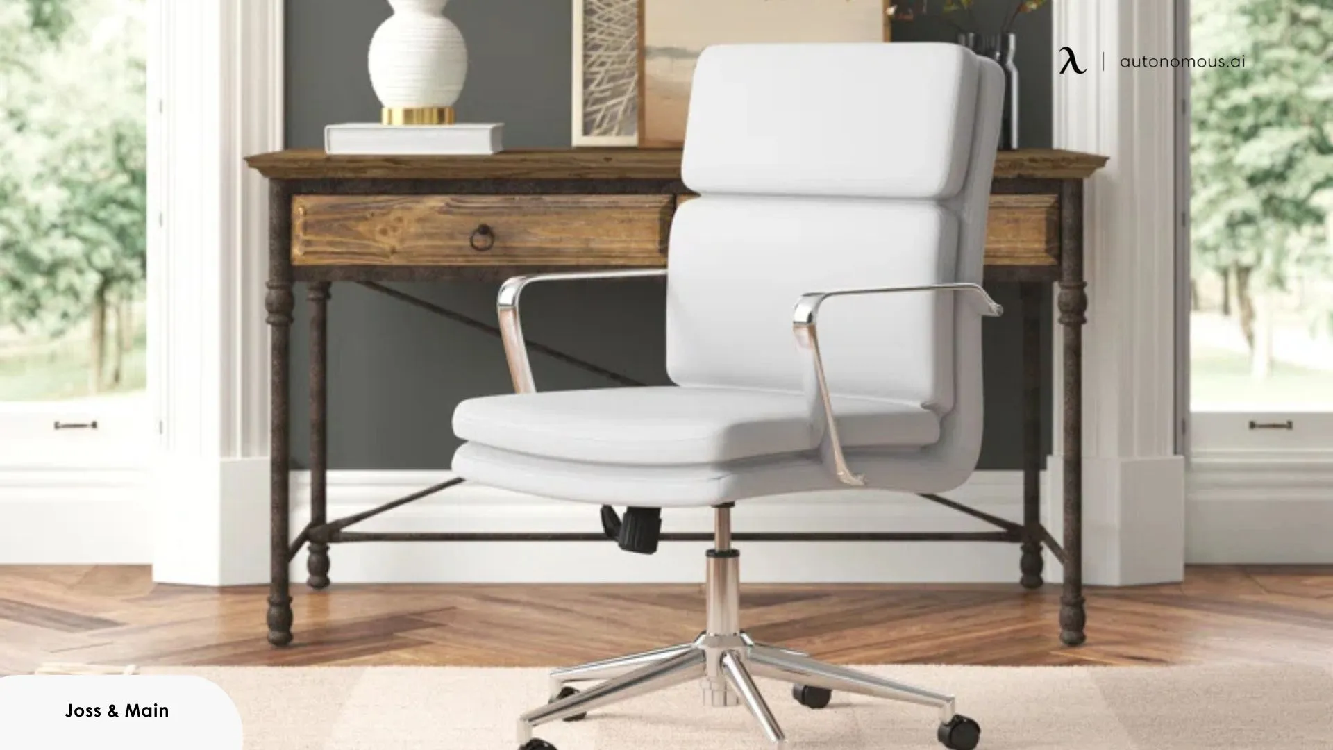 Rusanka Leatherette Office Chair