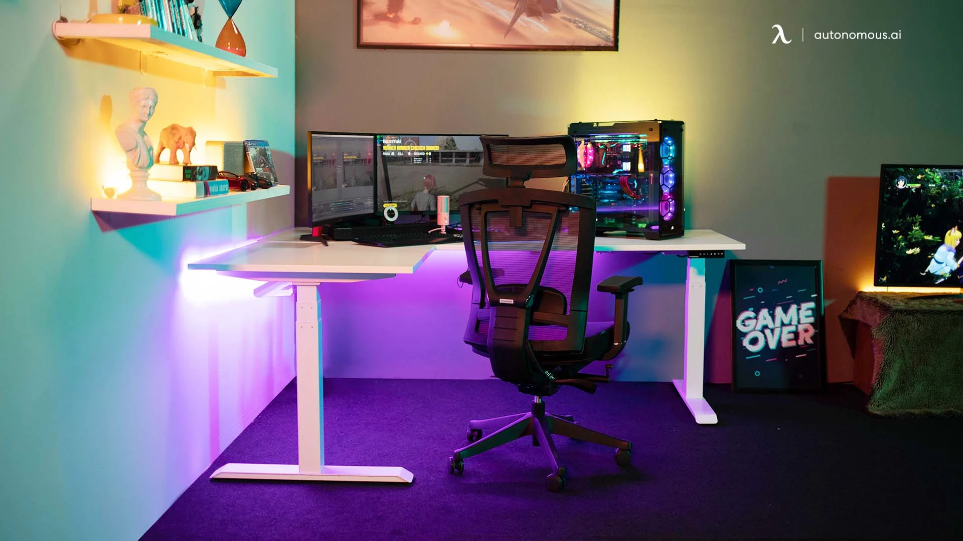 gaming chair keeps sinking