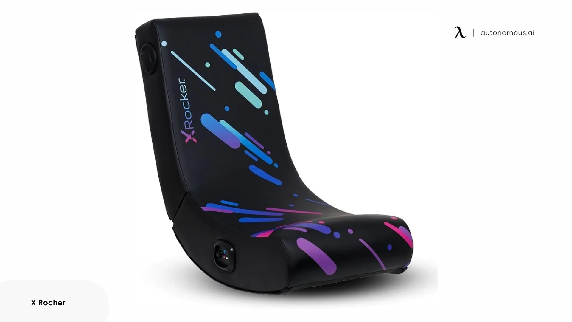 X Rocker Pixel Video Gaming Floor Chair