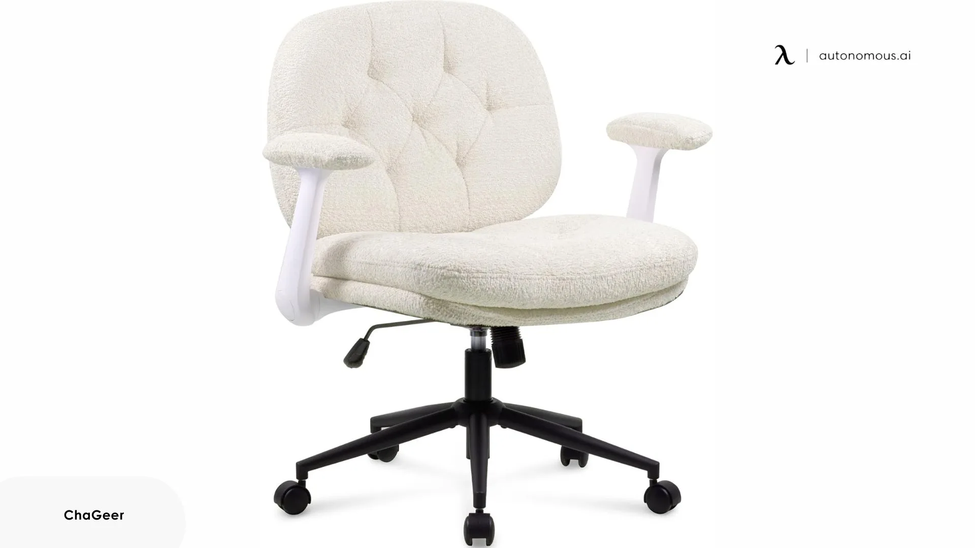 ChaGeer Criss Cross Chair With Flip-up Armrests
