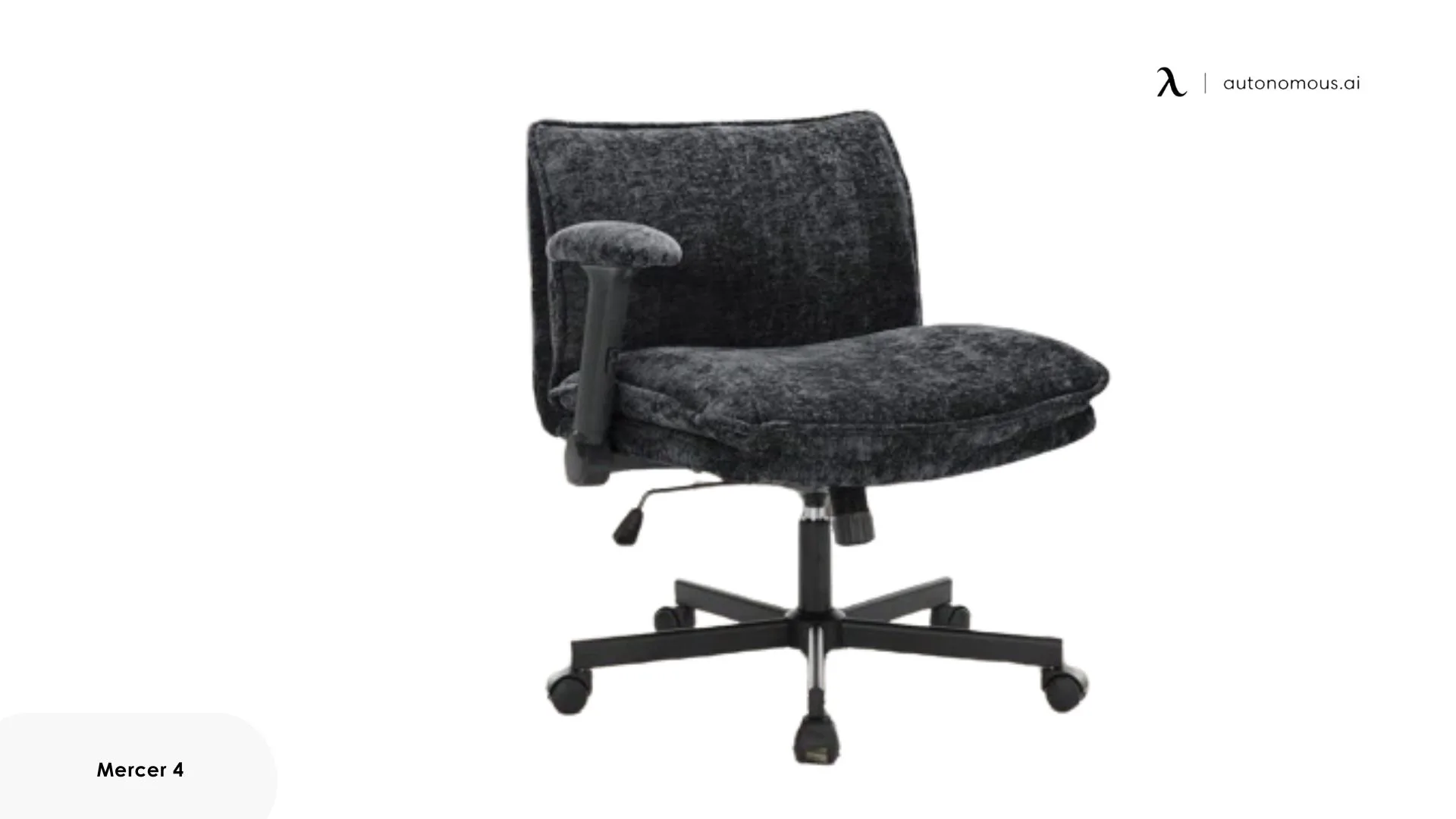 Mercer 4 Modern Criss-Cross Office Chair With Adjustable Armrest