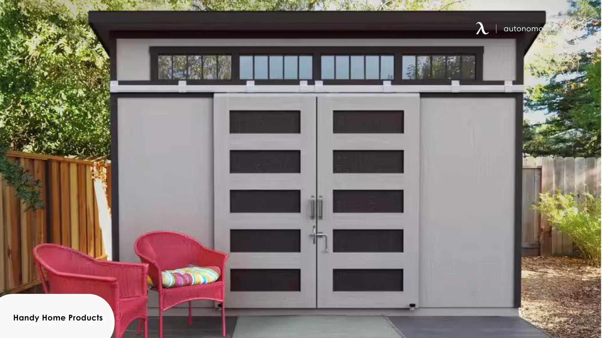 Handy Home Products Wood Garden Shed