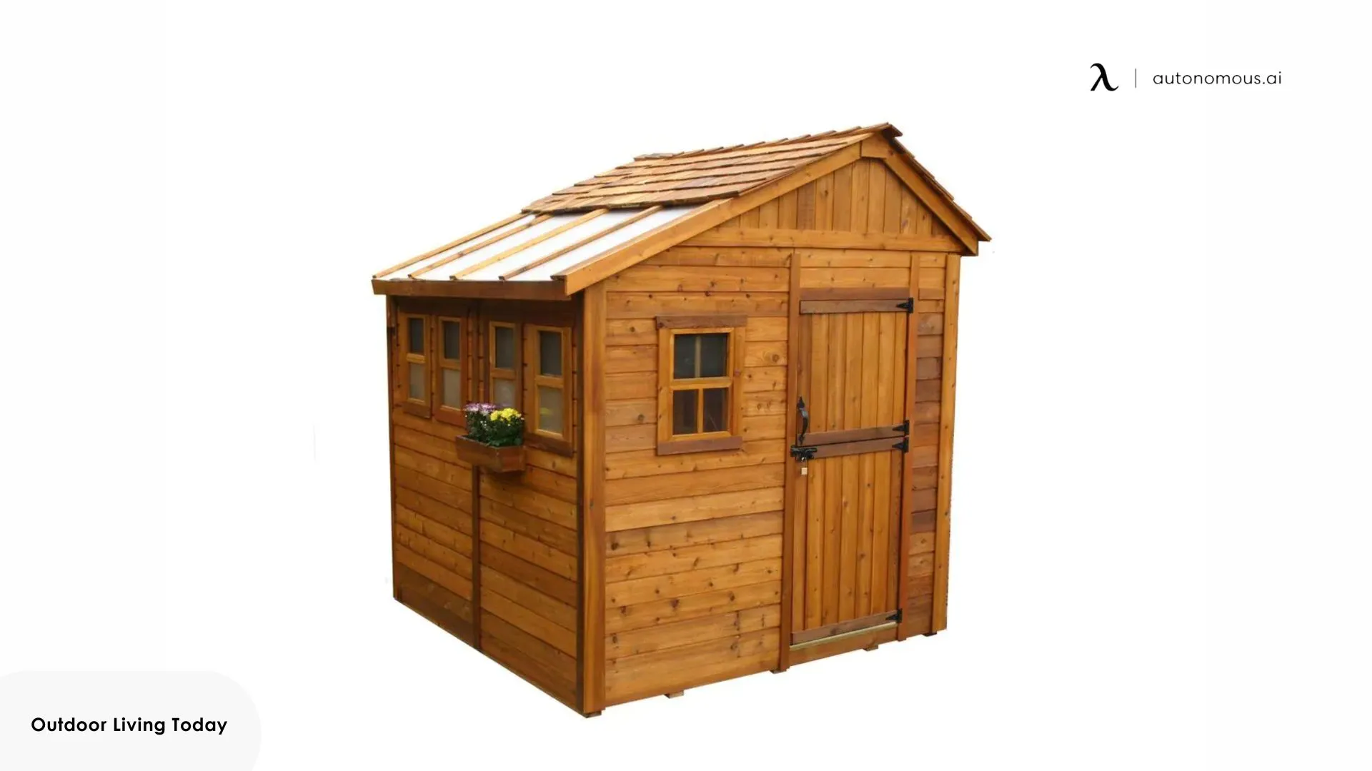 Outdoor Living Today Wood Garden Shed