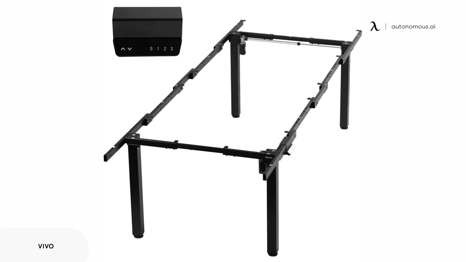 VIVO 4 Leg Dual Motor Desk Frame 