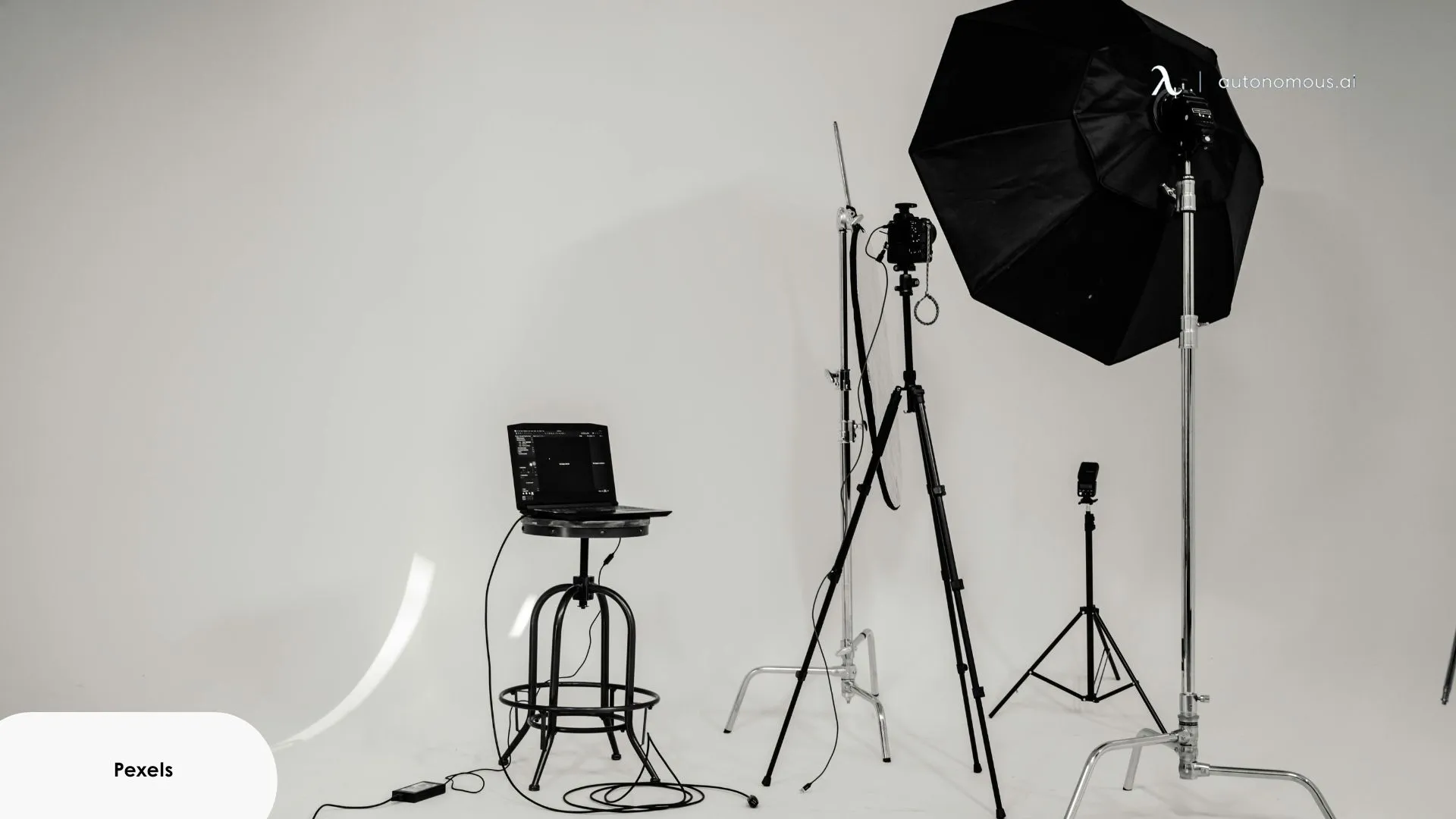 Camera And Tripod