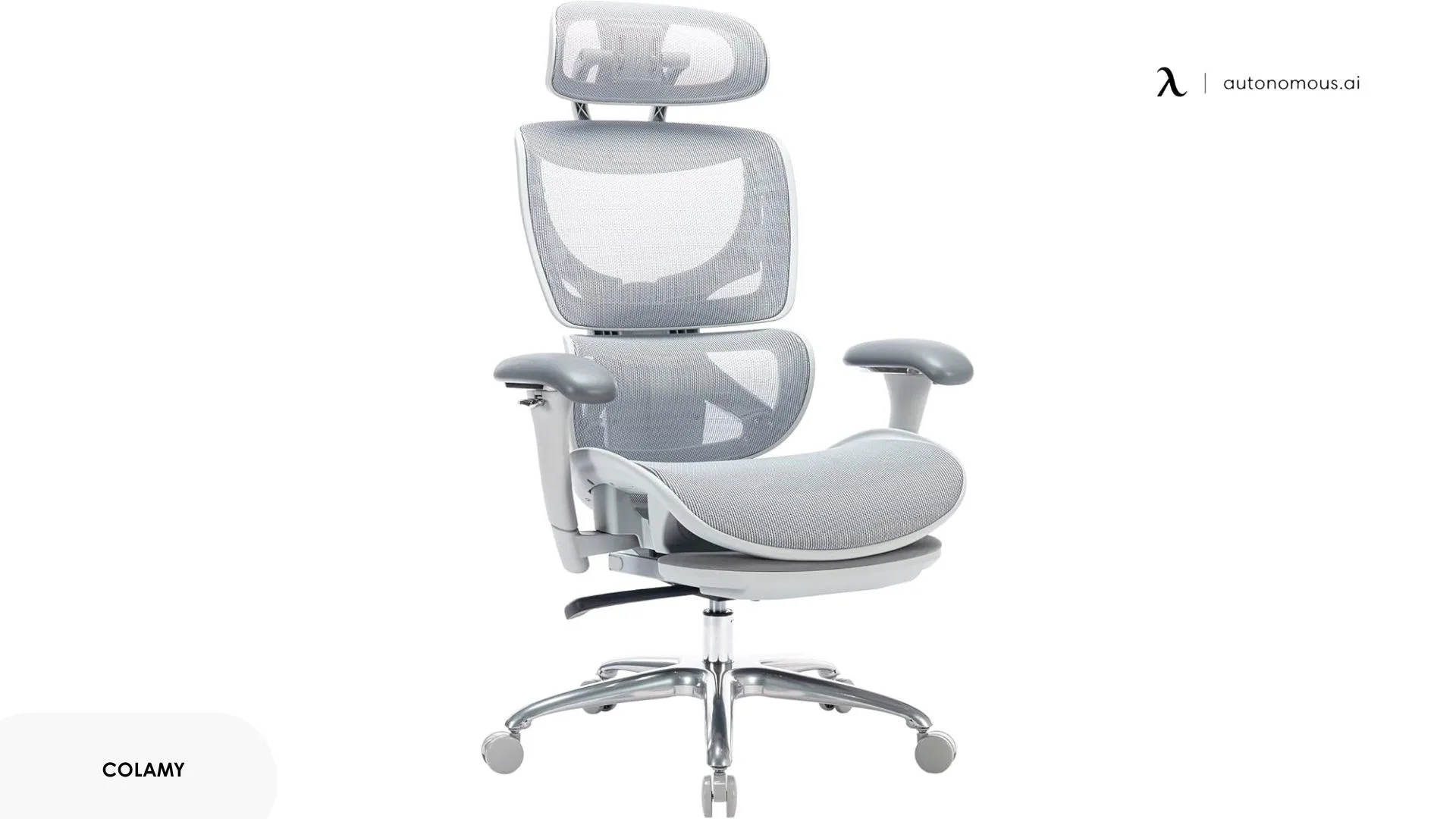 Colamy Ergonomic Mesh Office Chair With Footrest