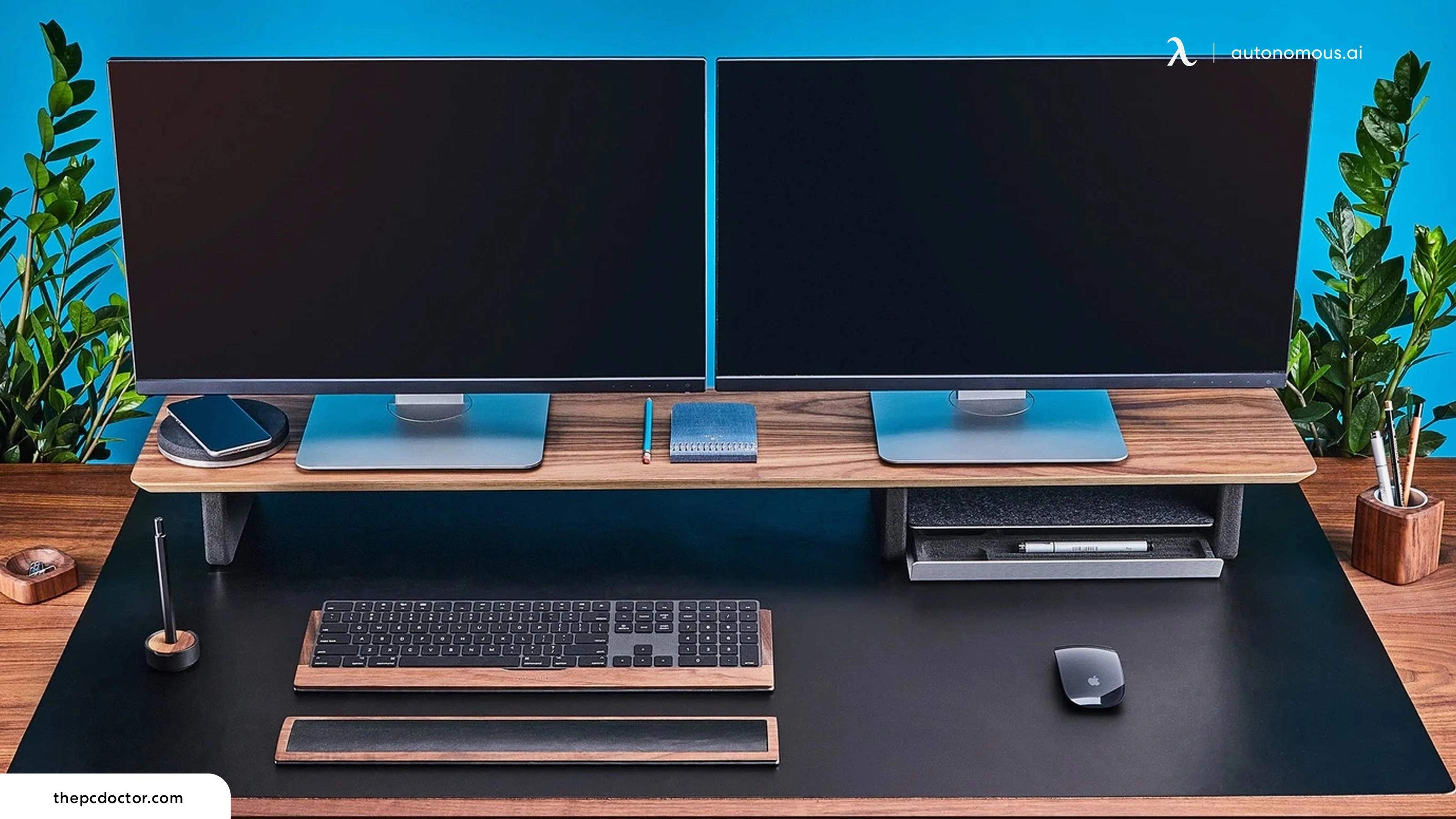 you will have access to a monitor stand