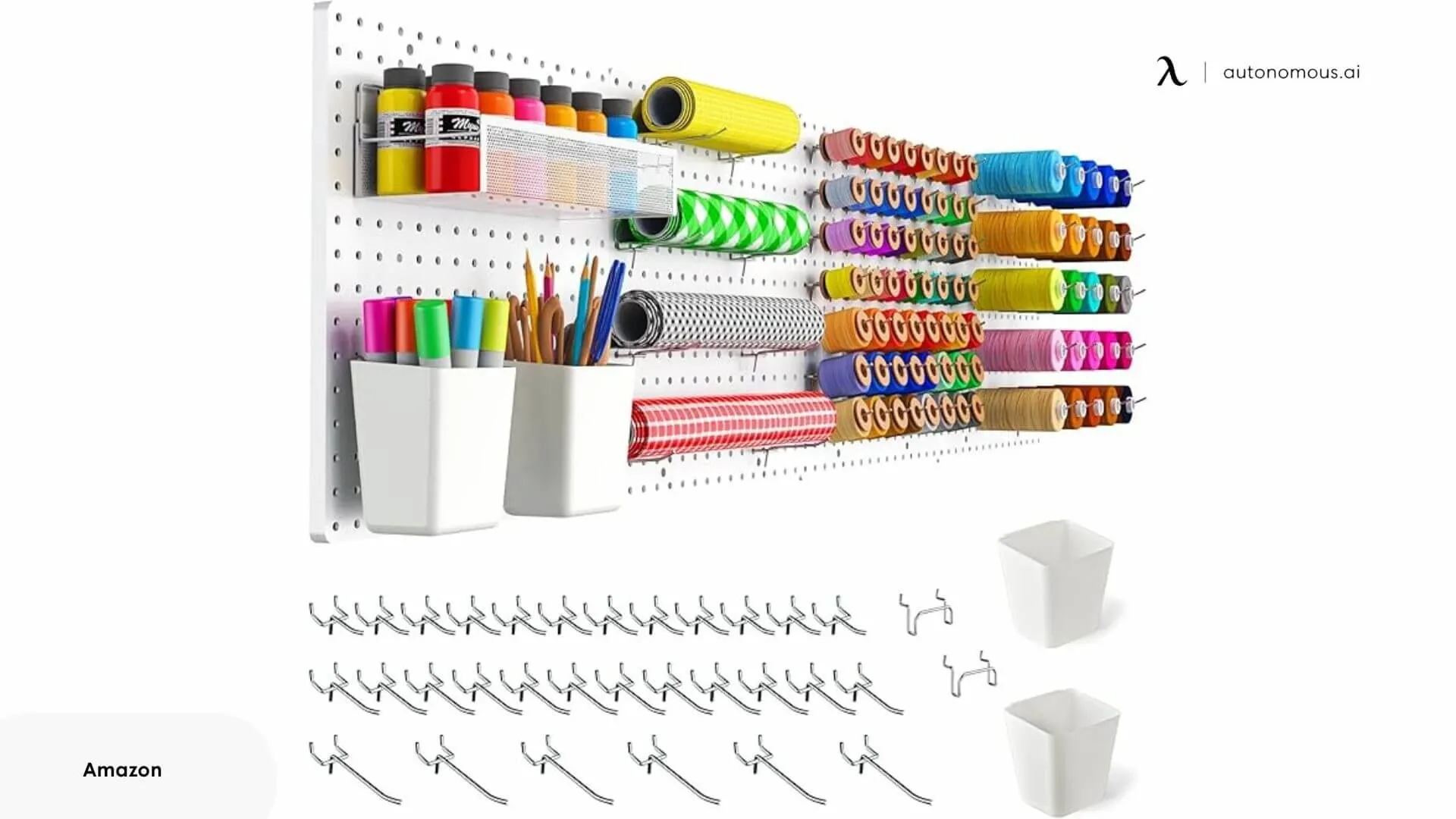 F2K White Pegboard