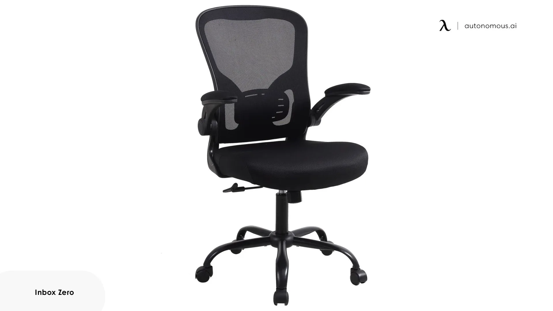 Inbox Zero Ergonomic Office Mesh Task Chair With Flip-up Armrest