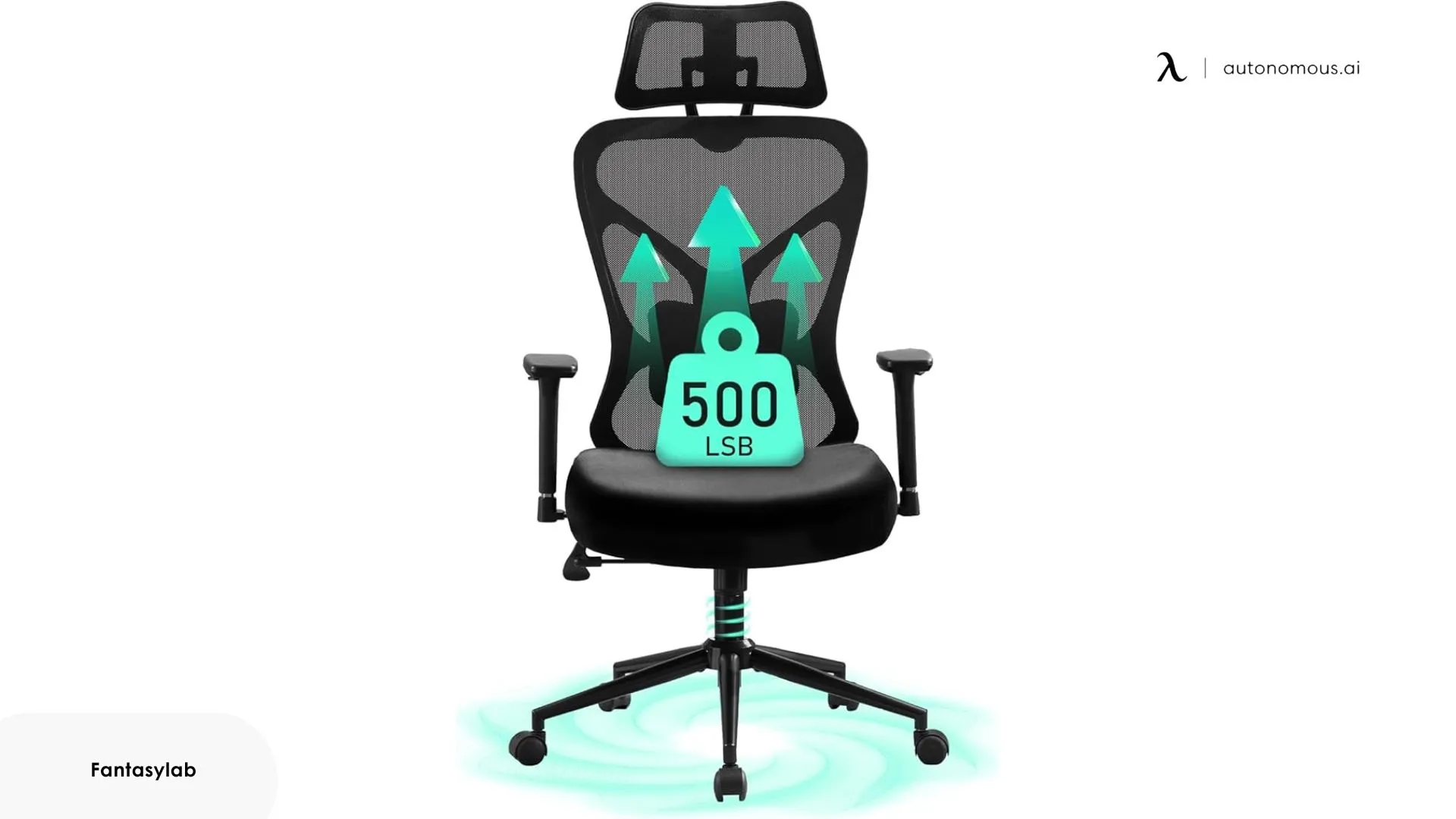 Fantasylab Big and Tall Office Chair For 500 lbs