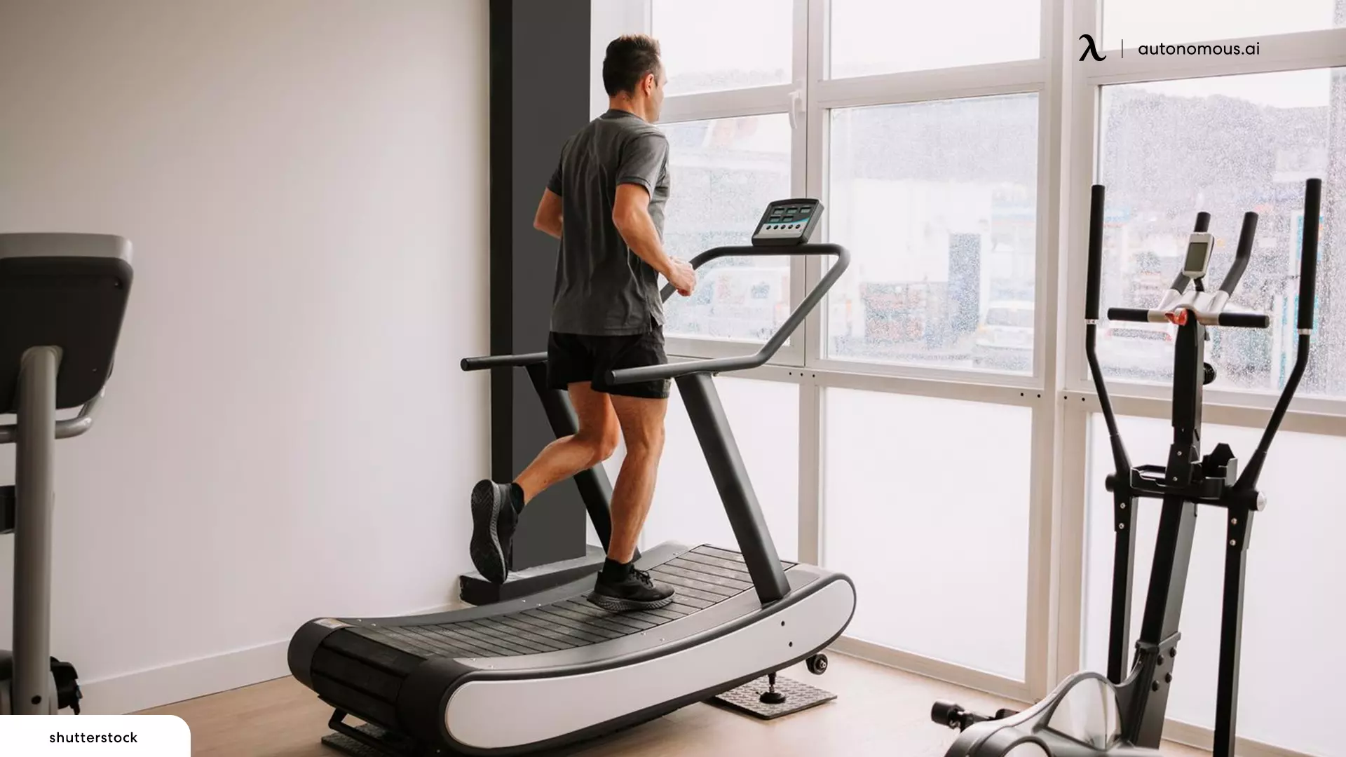 treadmill walking, combined with