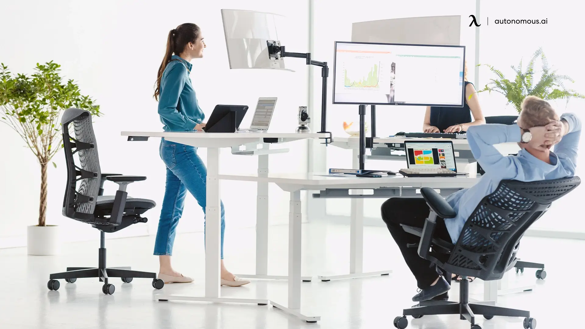 ergonomic chairs, and organization systems