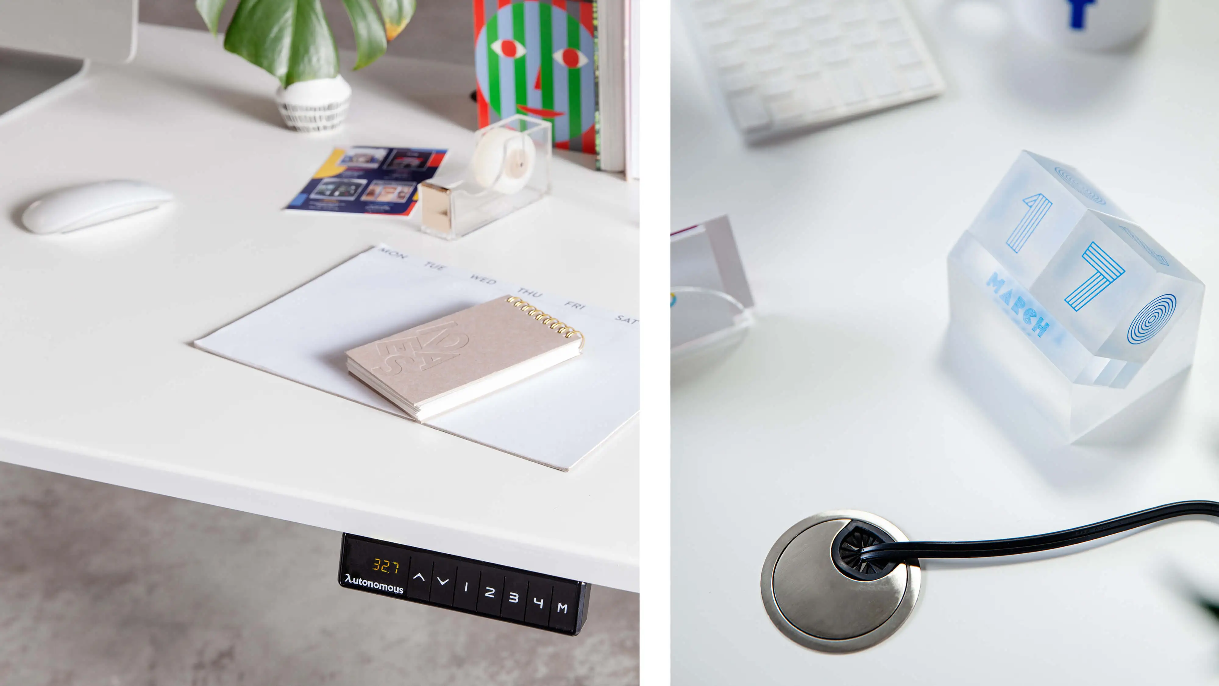 monitors, lamps, or charging