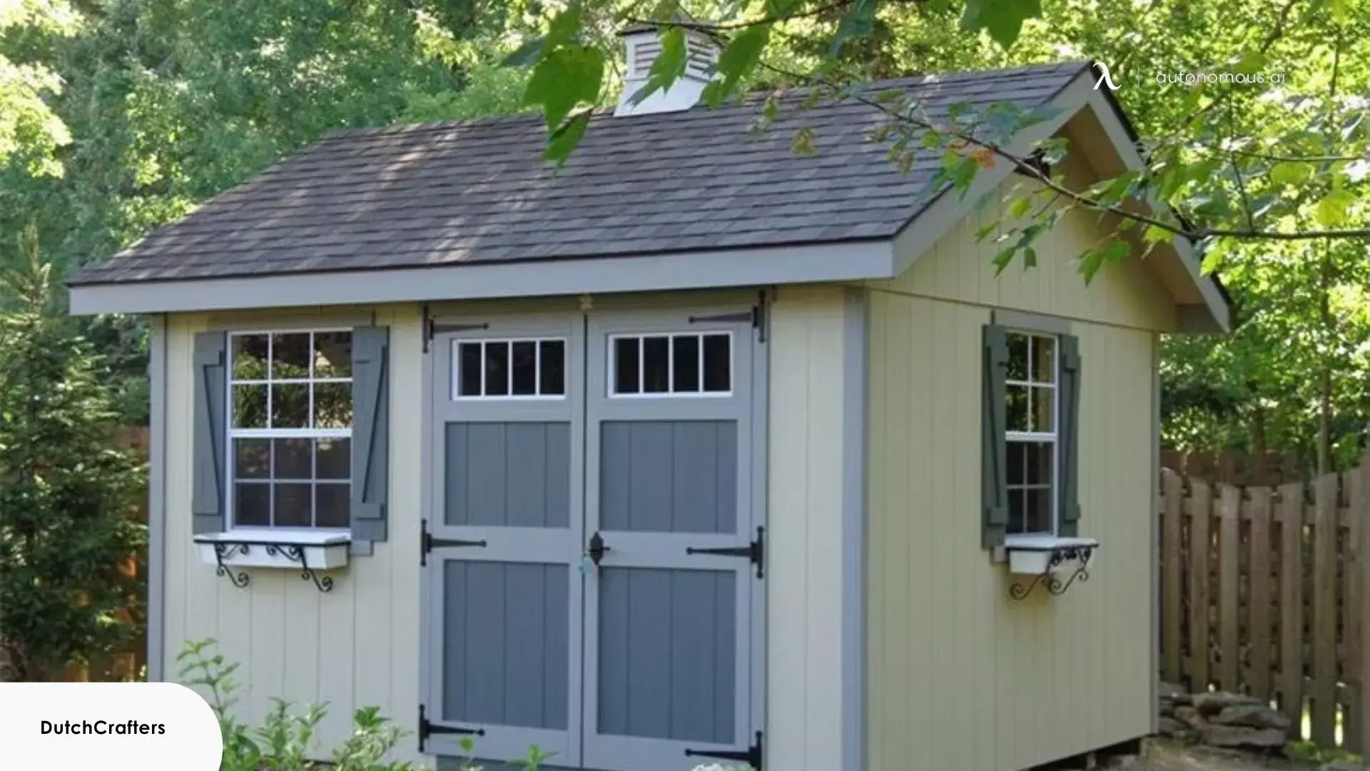 Amish DIY Home Office Shed Kit