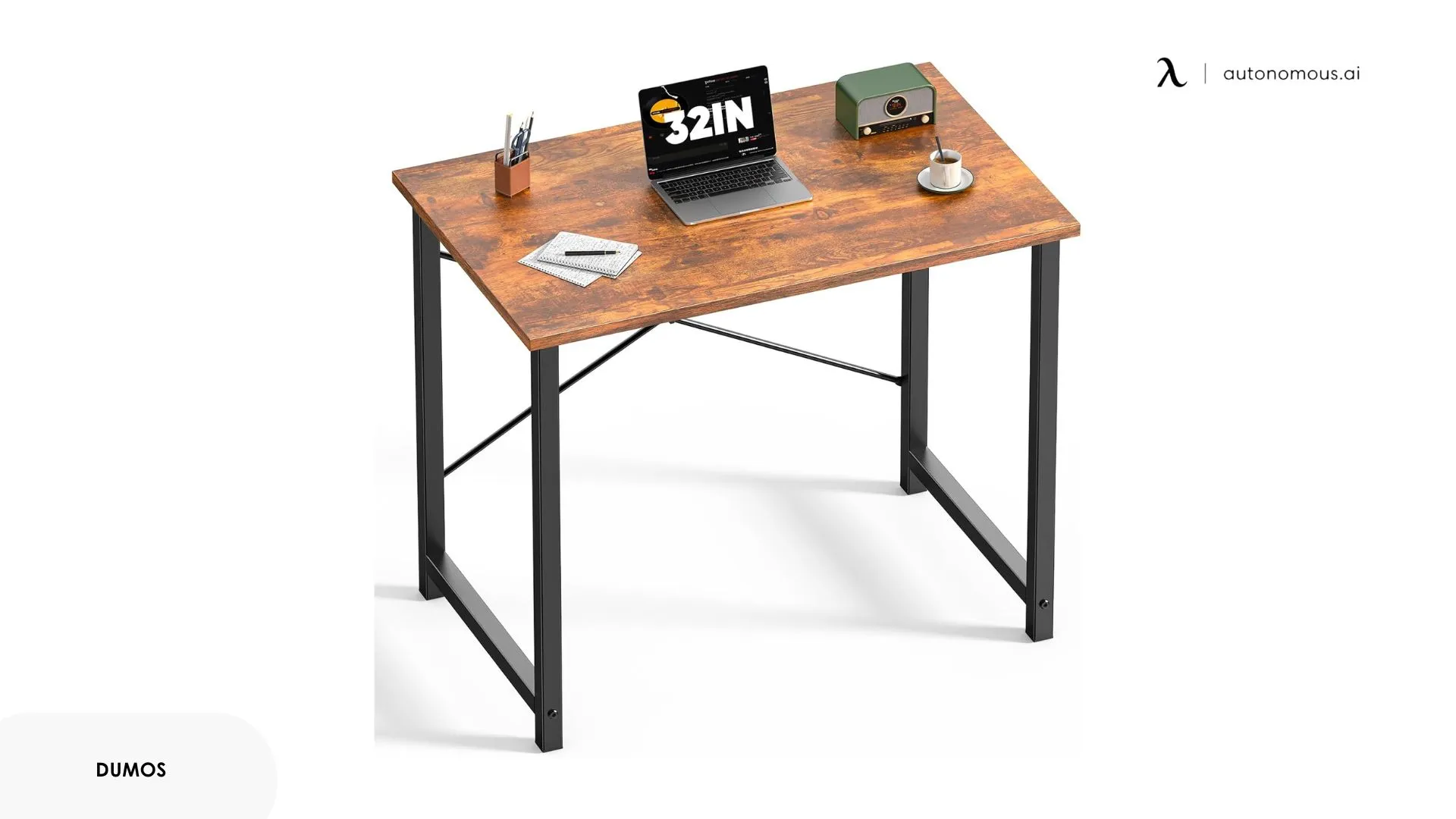 DUMOS 32 Inch Office Small Computer Desk