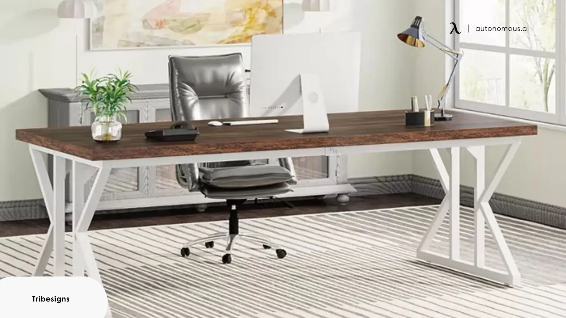 78.7-Inch Executive Desk
