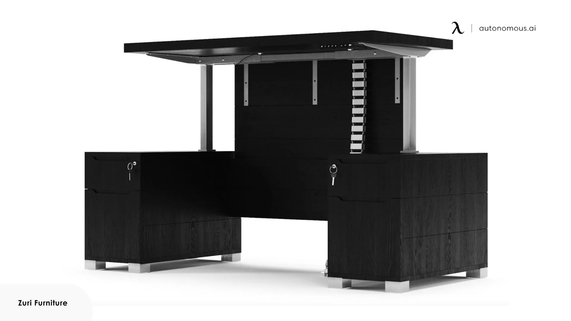 Zuri Furniture Ford Adjustable Height Desk