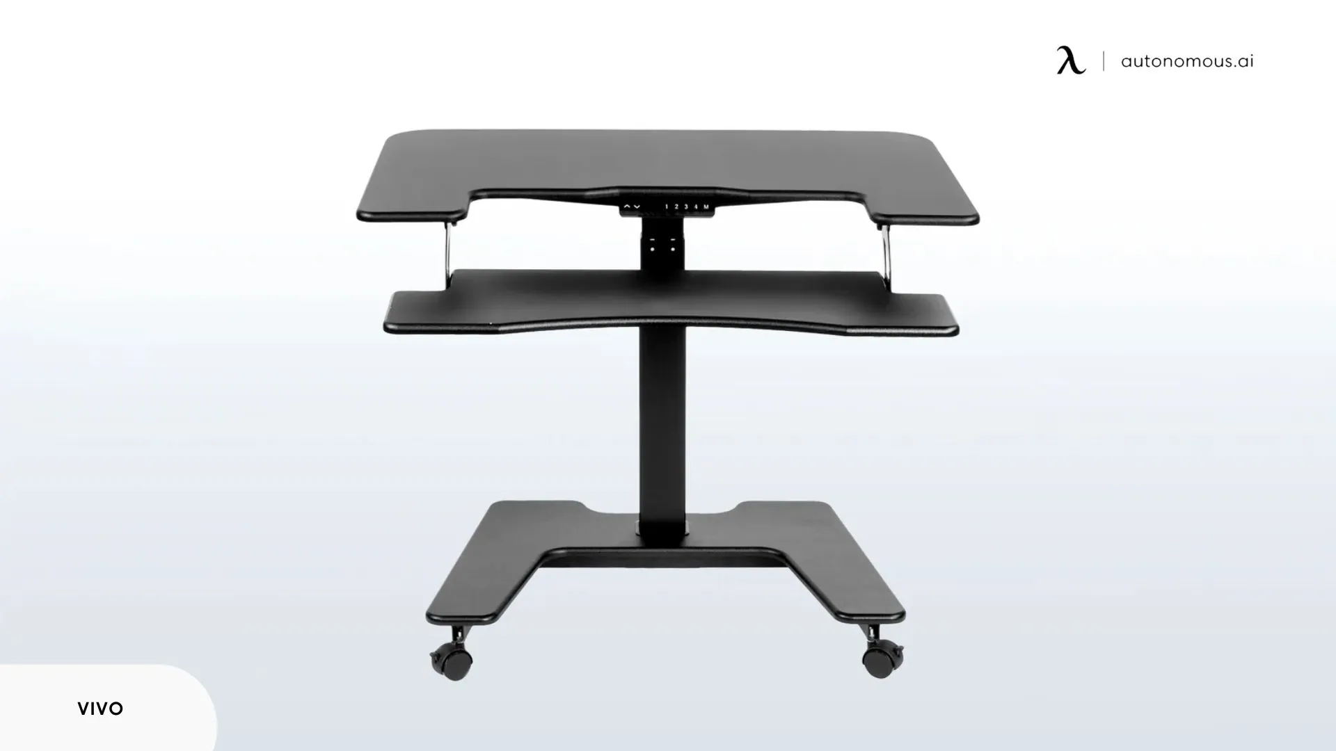 VIVO Electric Mobile Compact Desk