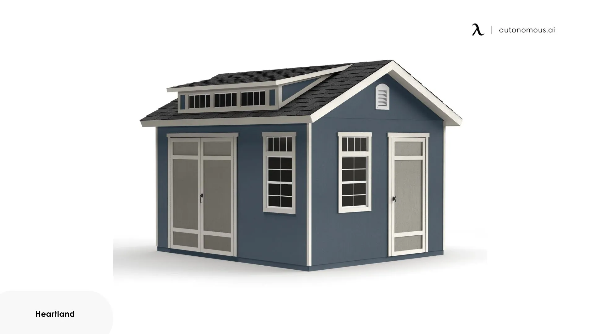 Heartlands Springfield Shed with Dormer