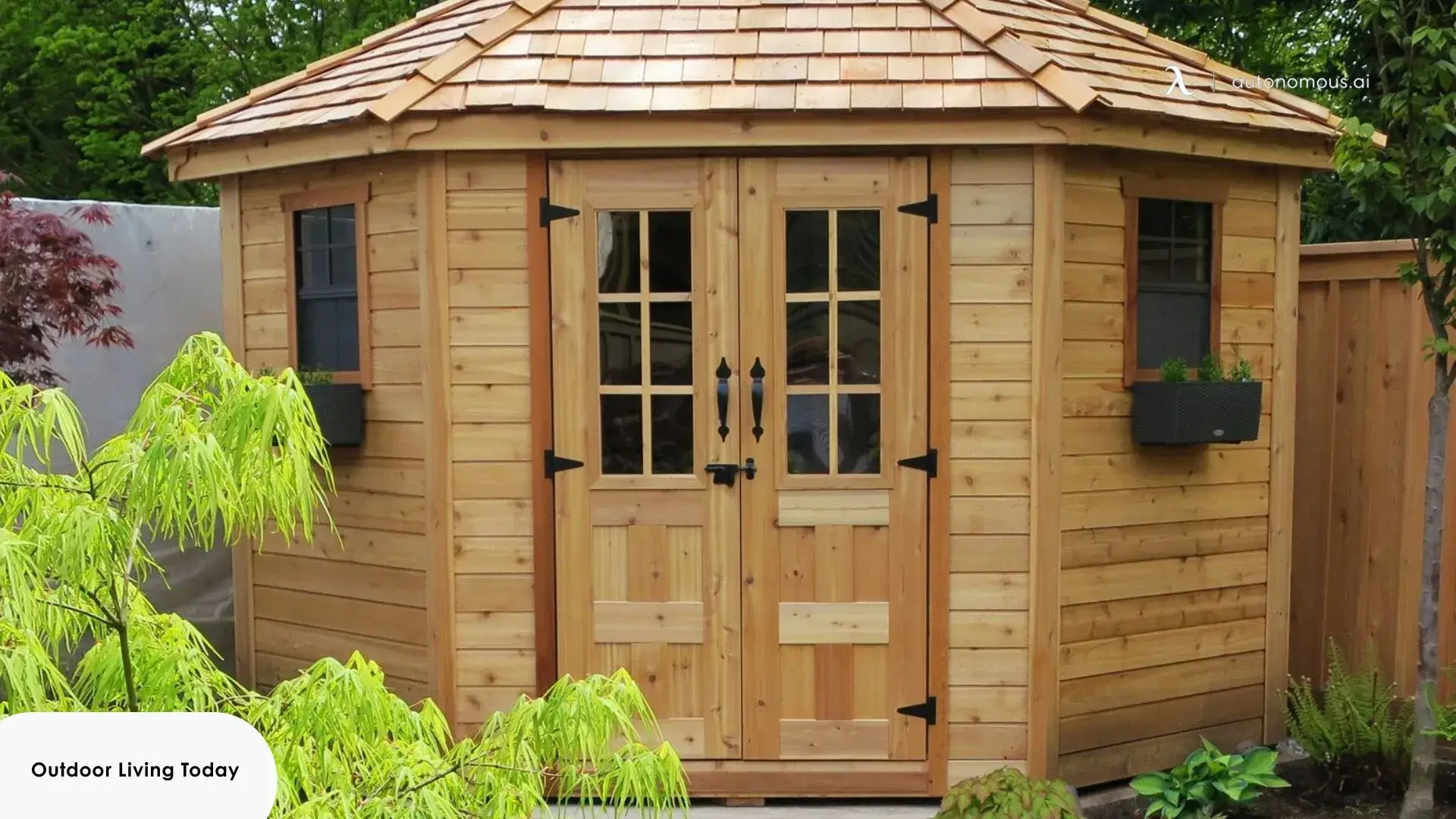 Outdoor Living Today Penthouse Garden Shed