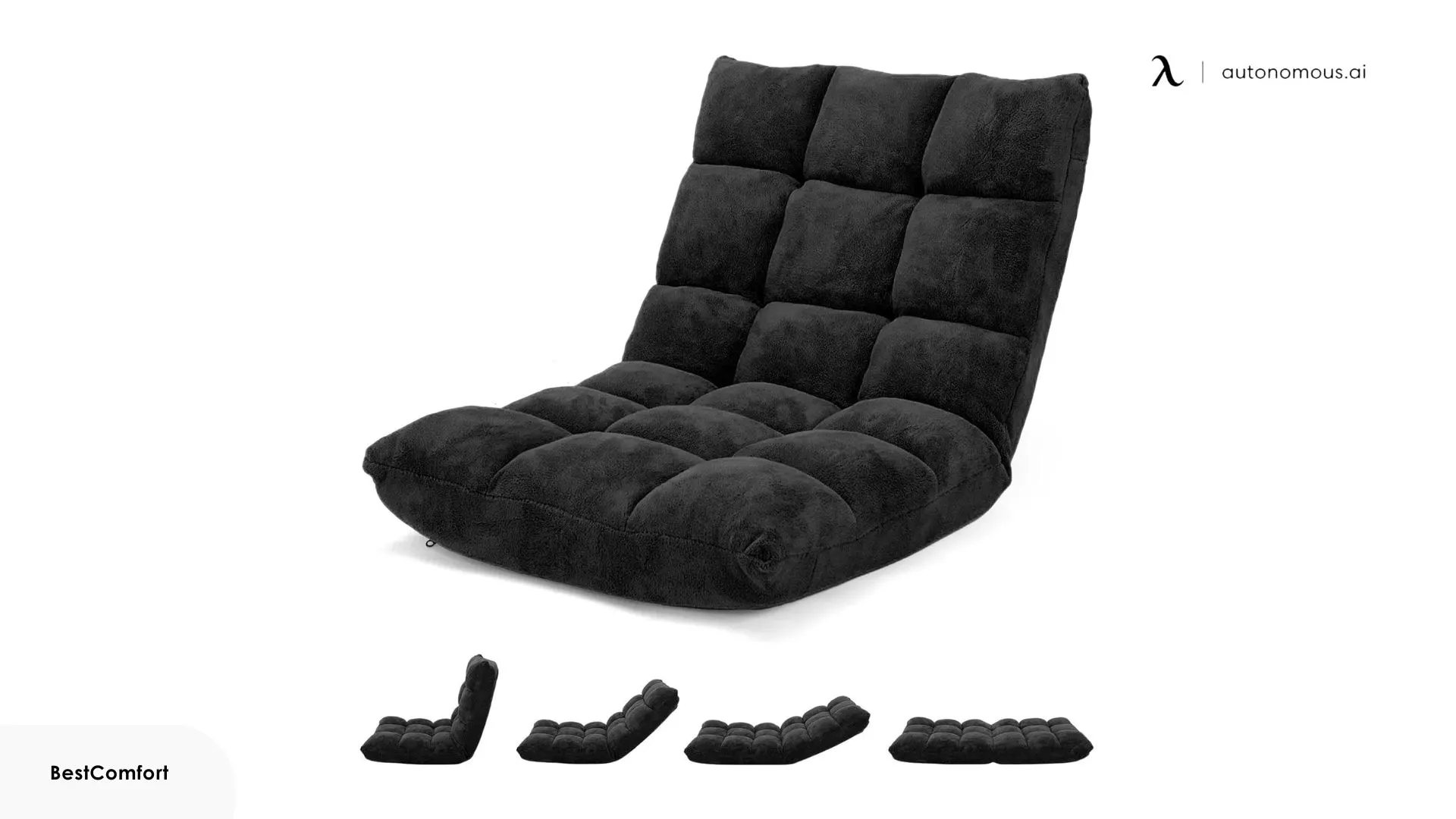 BestComfort Adjustable Foam Floor Chair