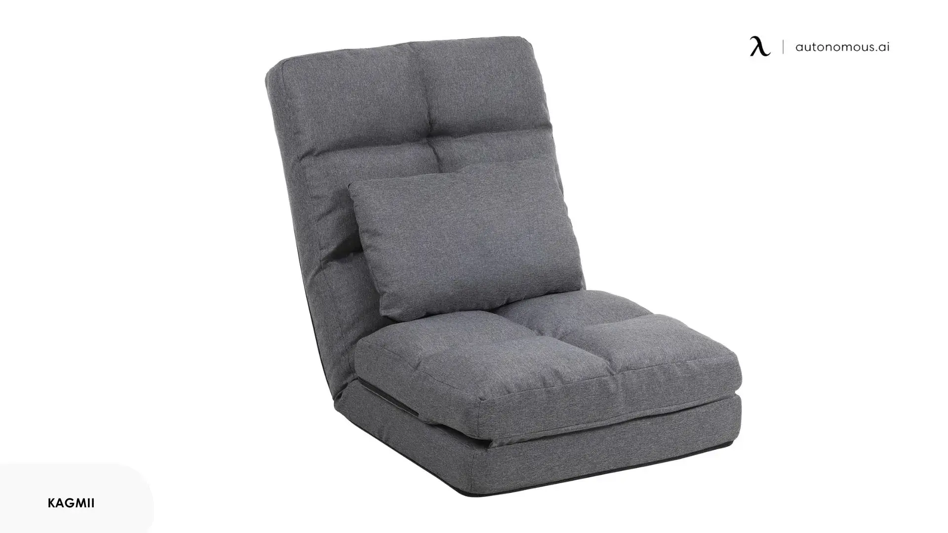 KAGMII Floor Chair with Padded Pillow 