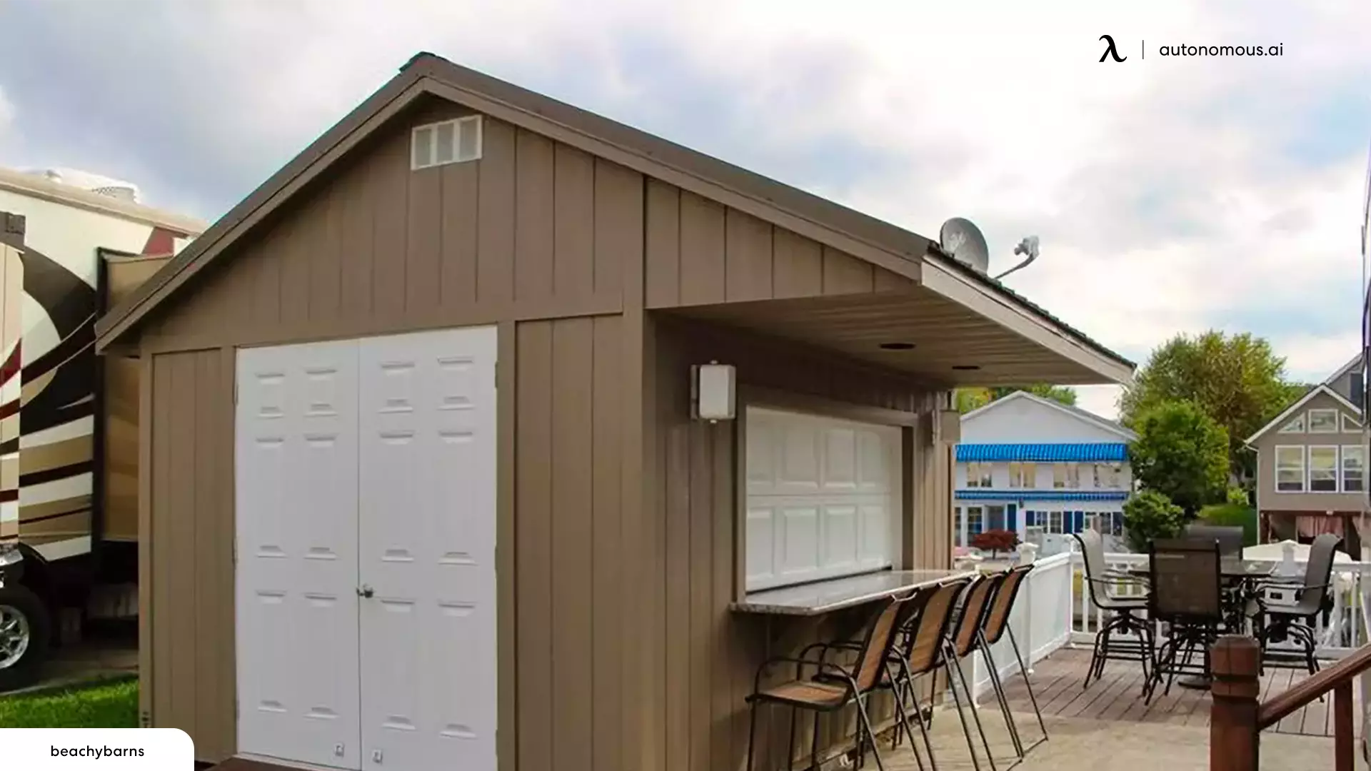 this porch becomes the stage for evening socials or weekend brunches