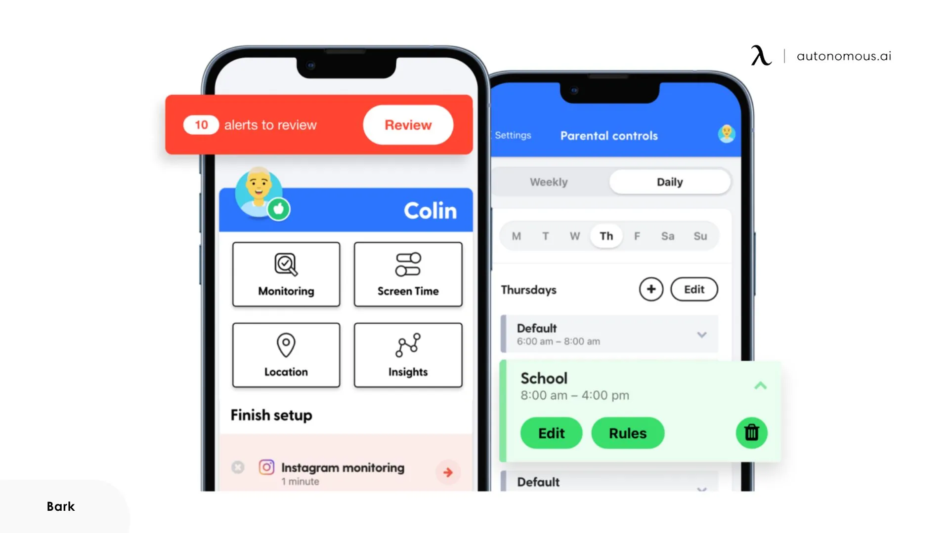 These apps provide more reliable monitoring feature