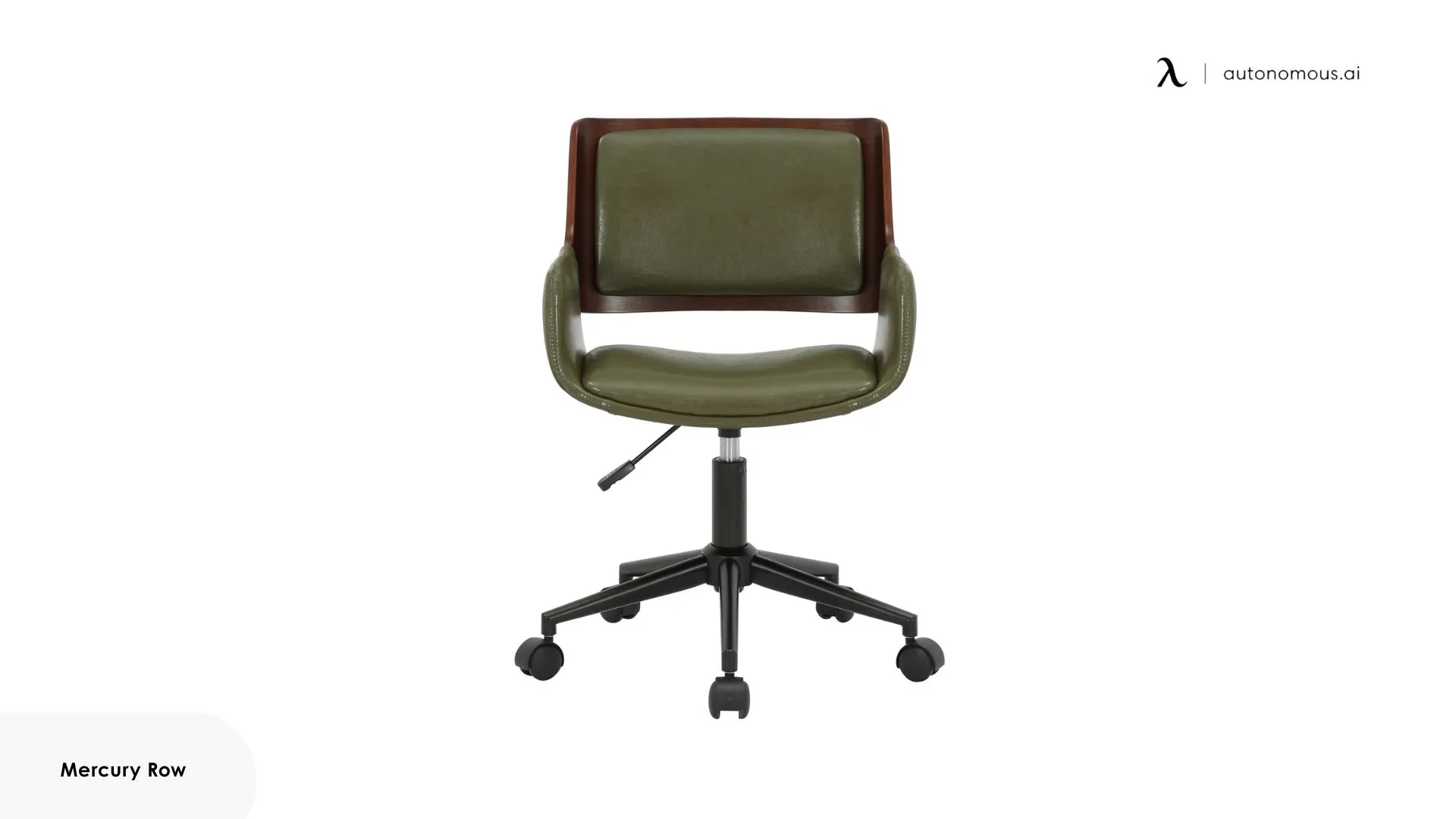 Mercury Row Wallach Faux Leather Mid-Century Office Chair