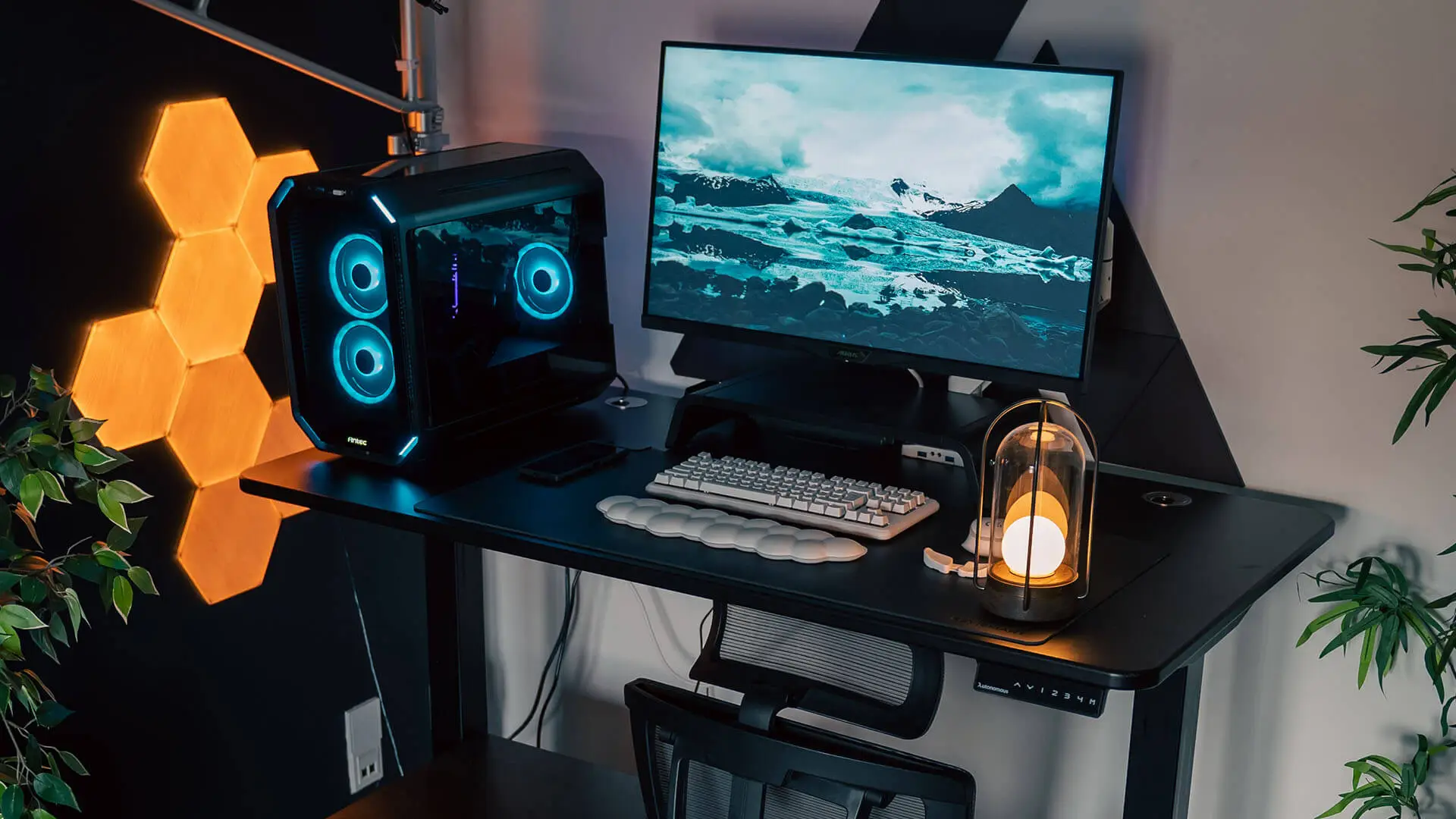 garage gaming setup