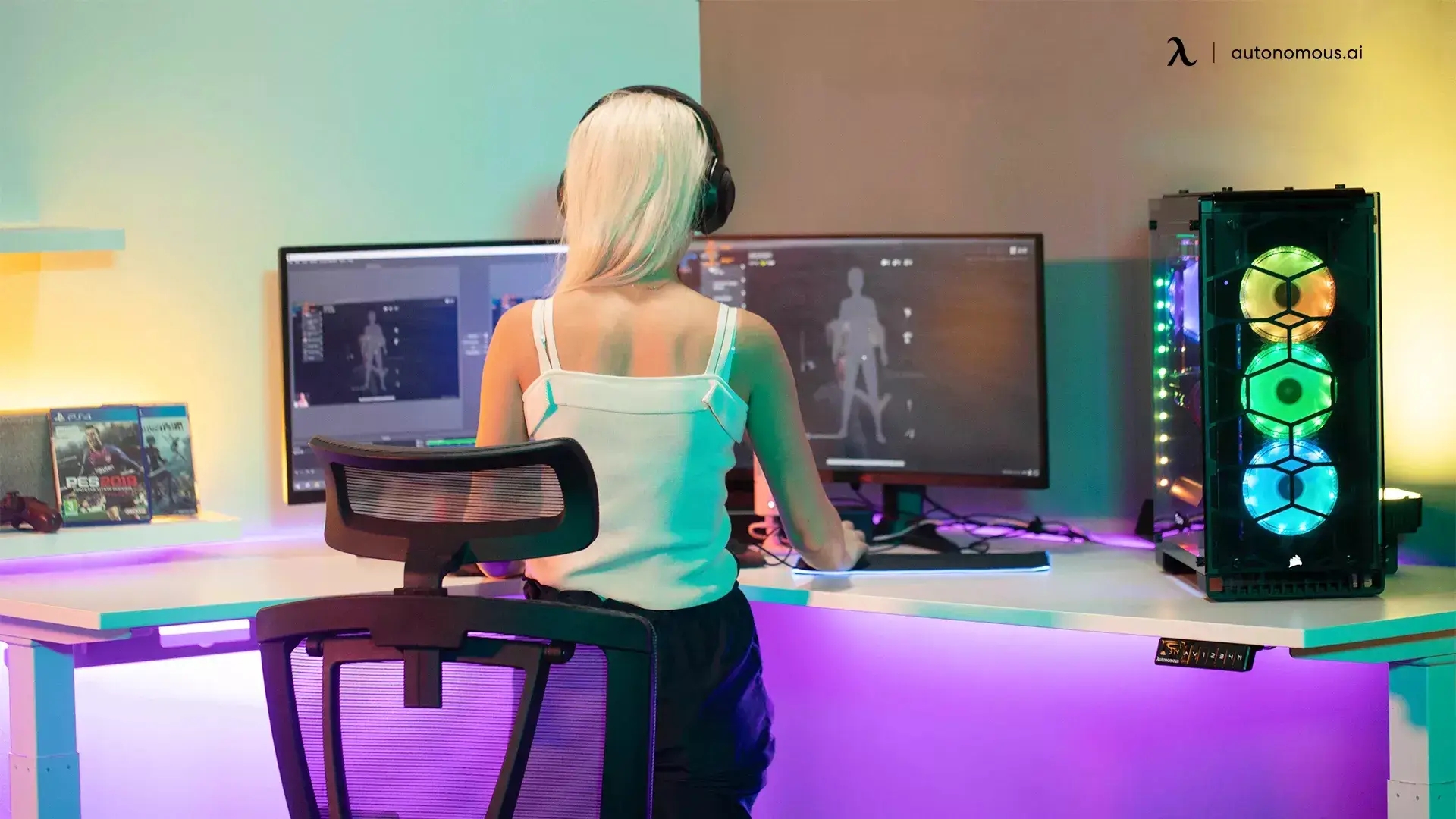 cable management, RGB lighting, or storage