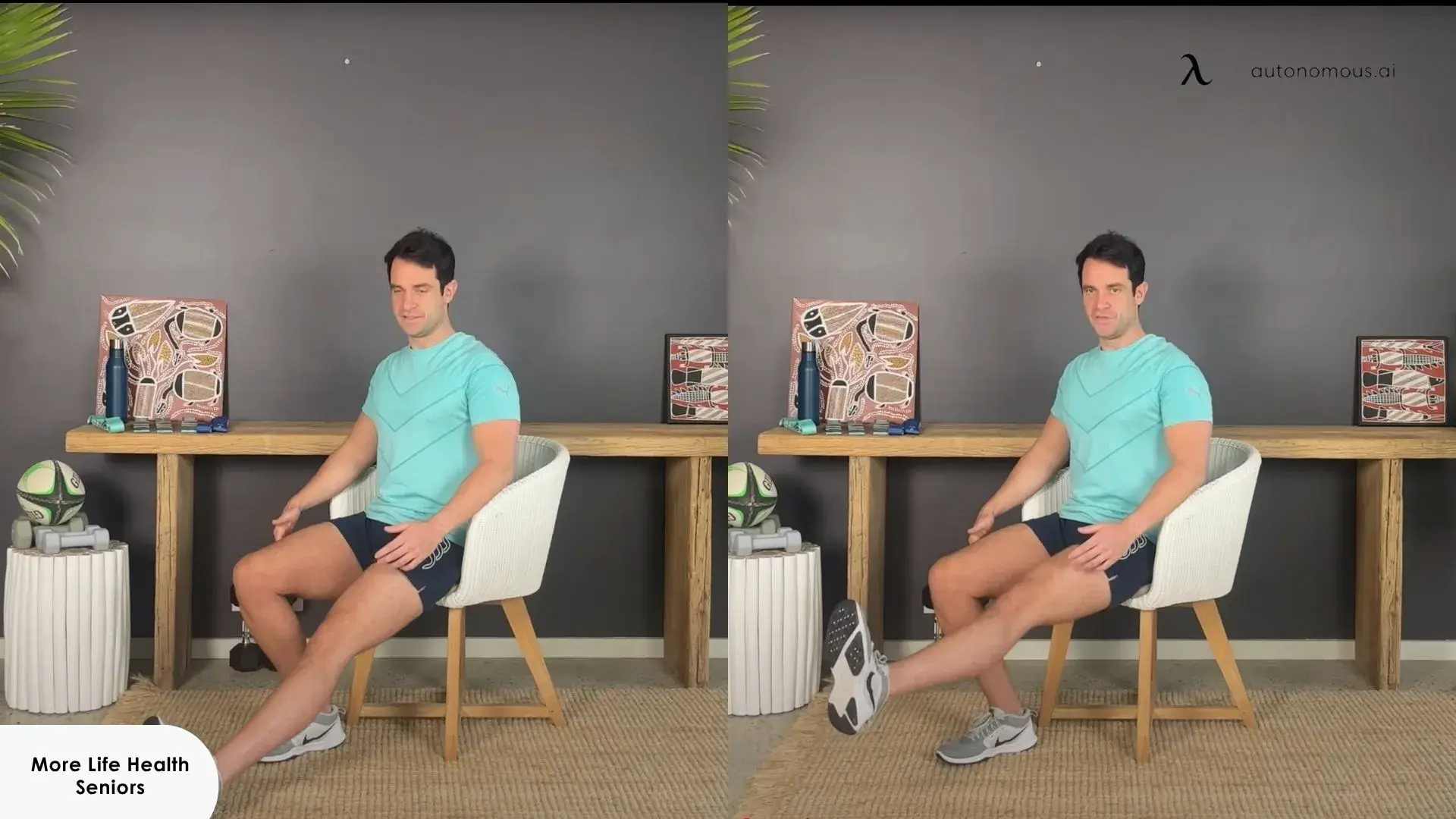 Seated Side Leg Lifts
