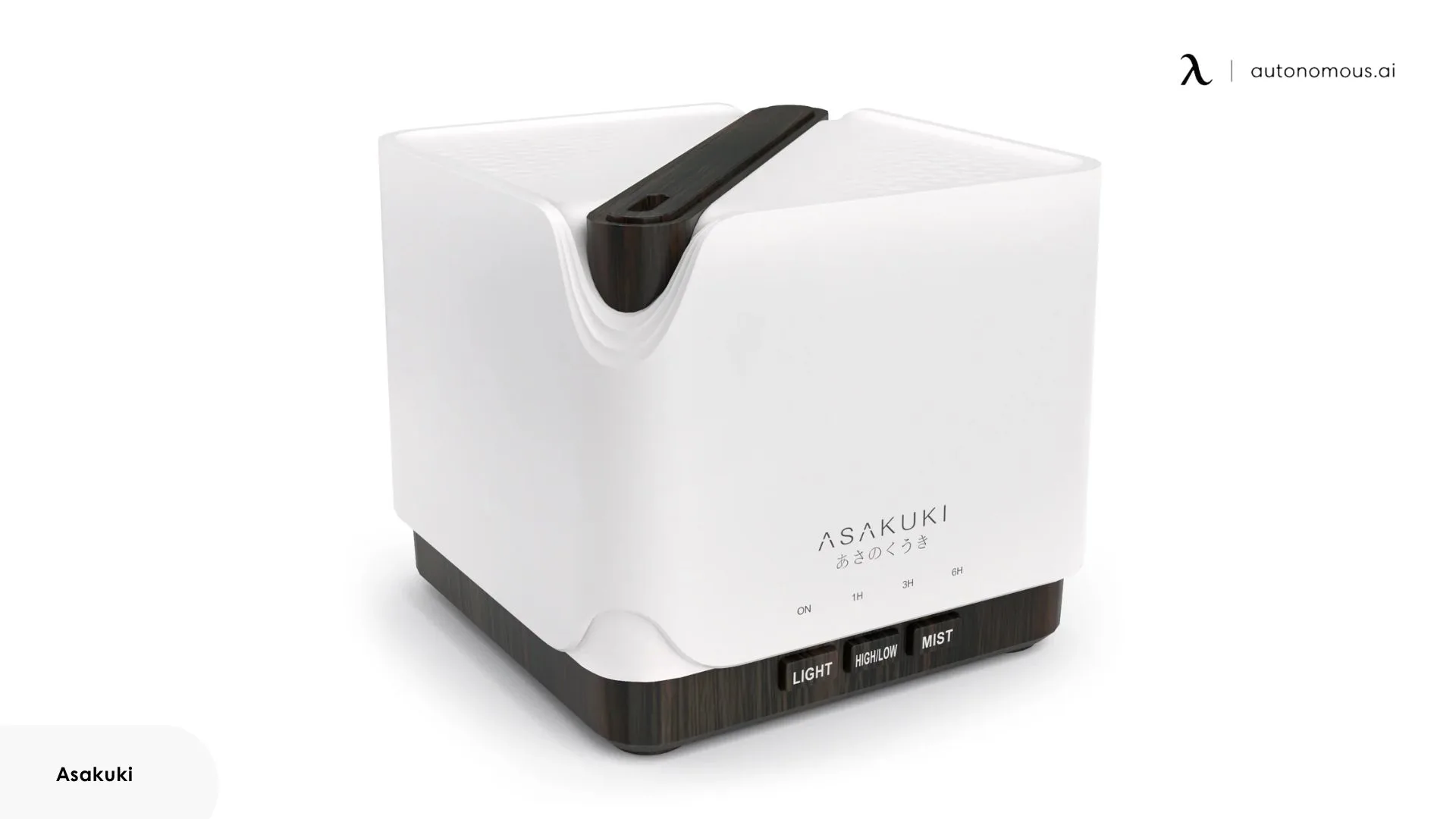 Asakuki Cube Black Essential Oil Diffuser