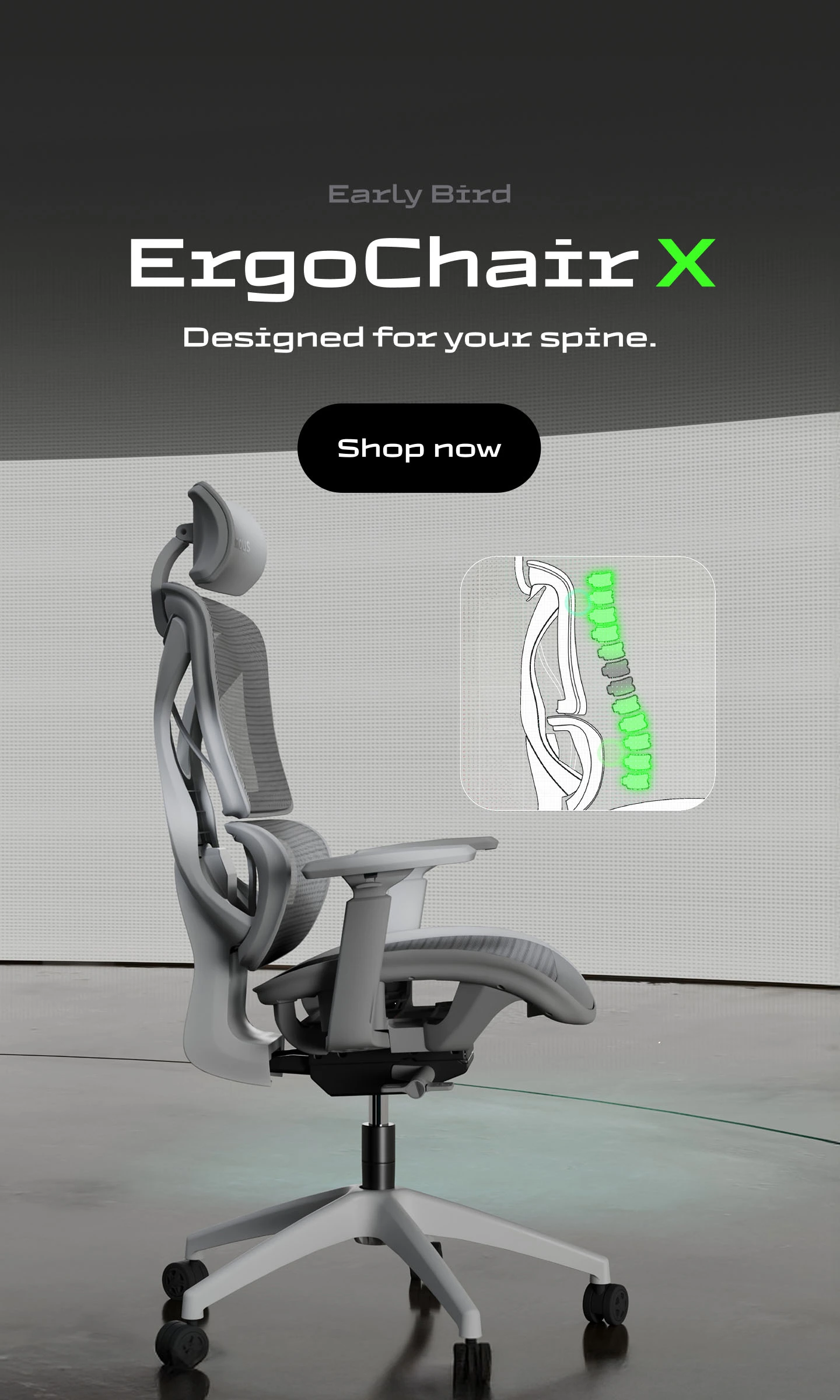 Autonomous ErgoChair X