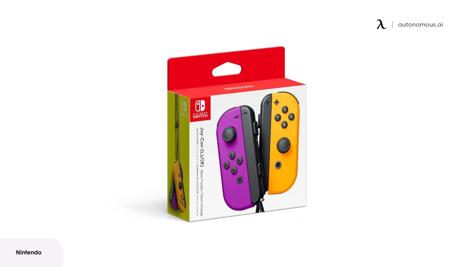 Nintendo Neon Purple/Neon Orange Joy-Con