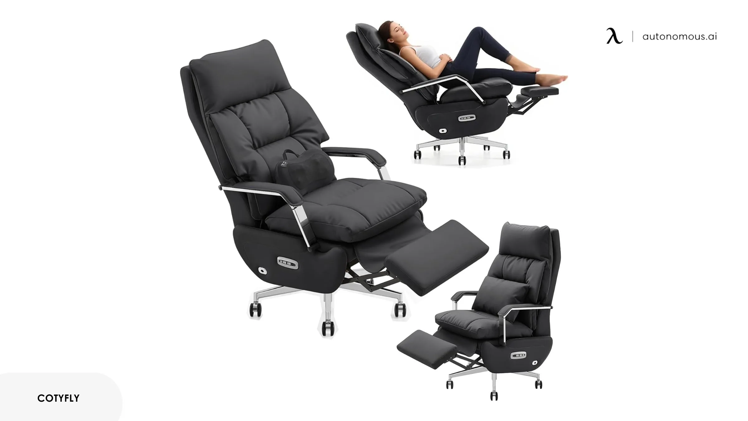 COTYFLY Electric Home Office Chair Recline