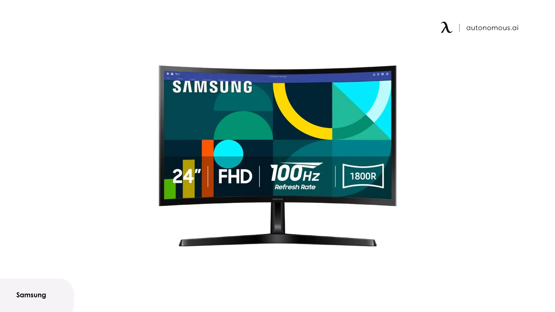Samsung 24inch Curved FHD Monitor